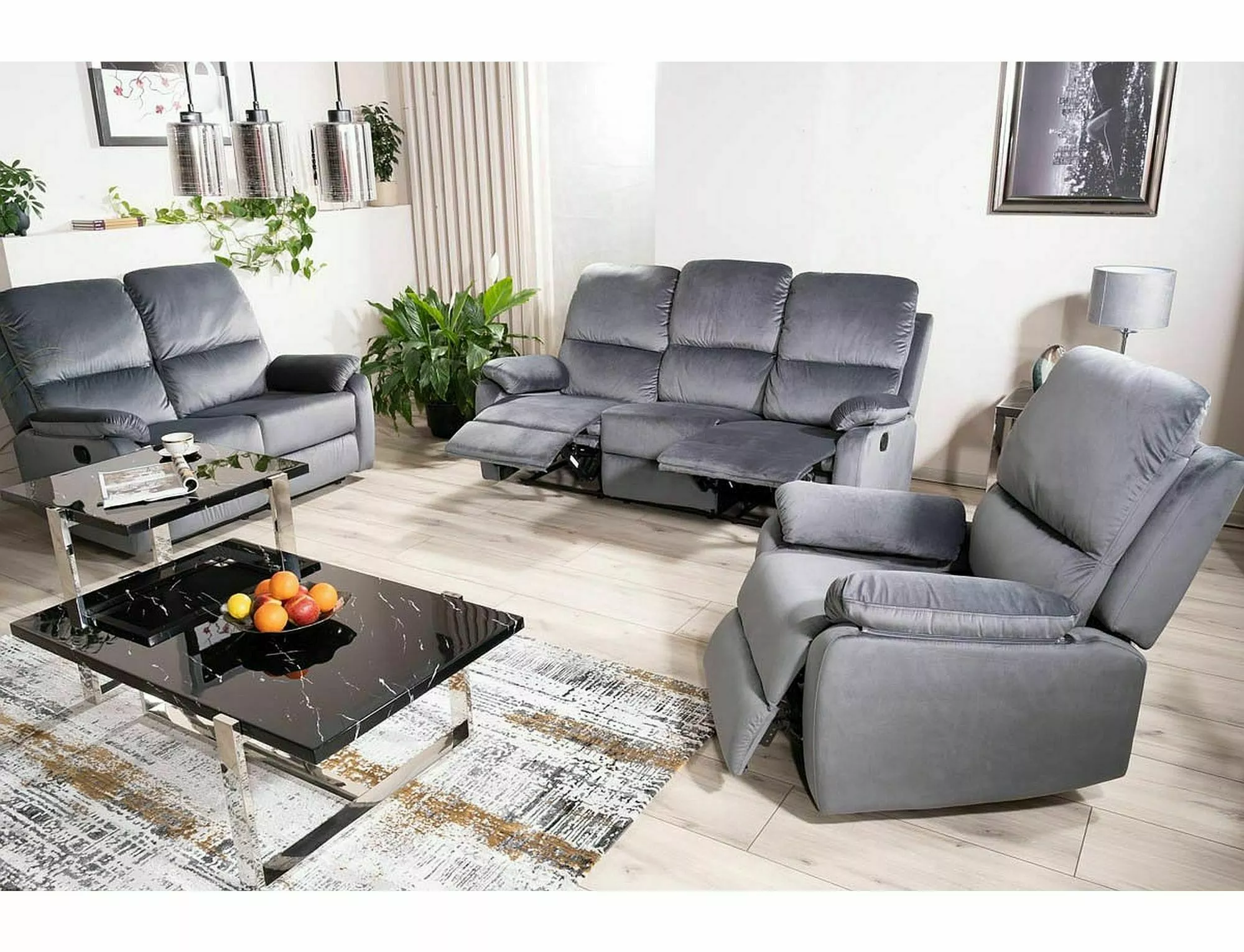 Sofa rozkładana Spencer 3 Velvet