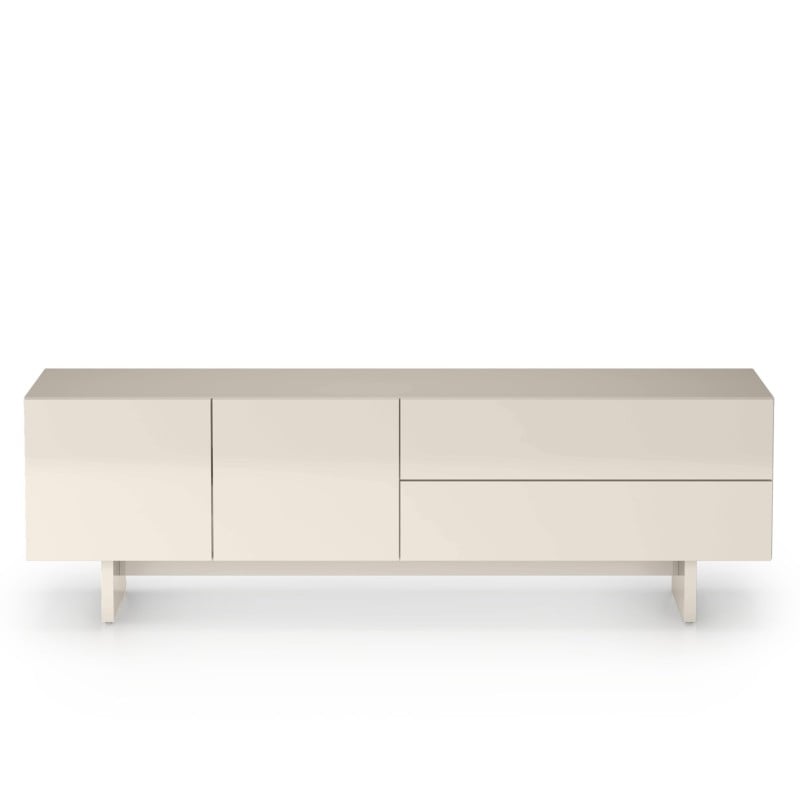 Szafka RTV Glim, kaszmirowa, glossy