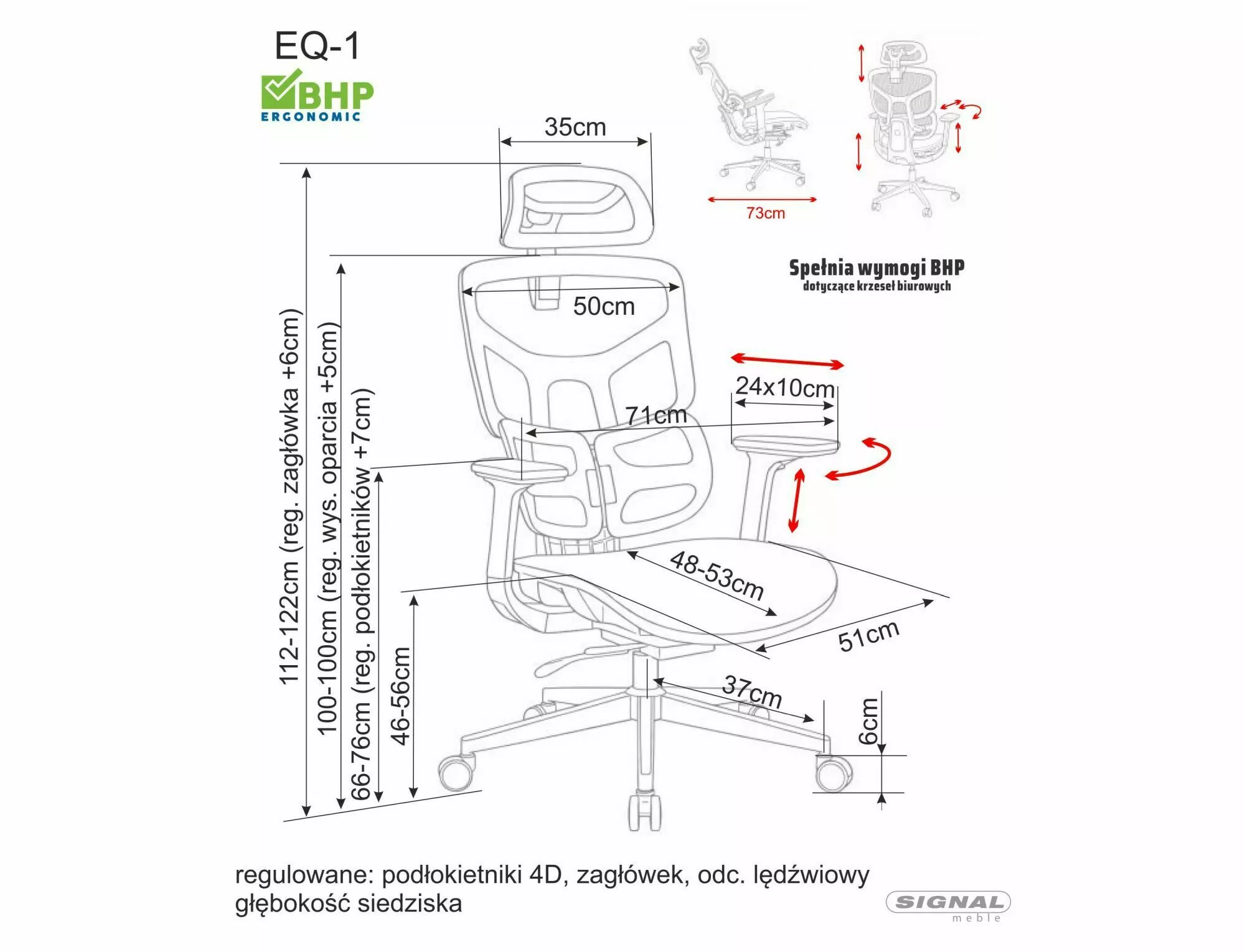 Fotel obrotowy EQ-1