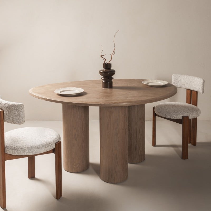 Stół do jadalni Vesper 140 cm, orzech