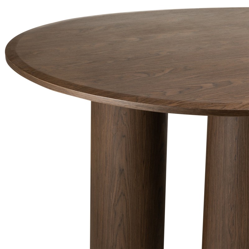 Stół do jadalni Vesper 140 cm, ciemny orzech