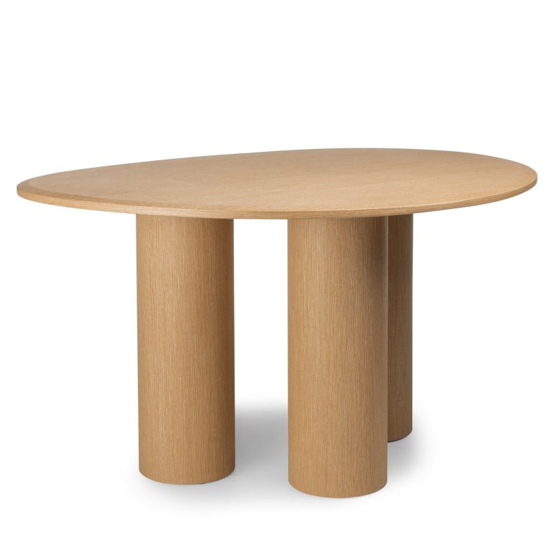 Stół do jadalni Vesper 140 cm, dąb naturalny