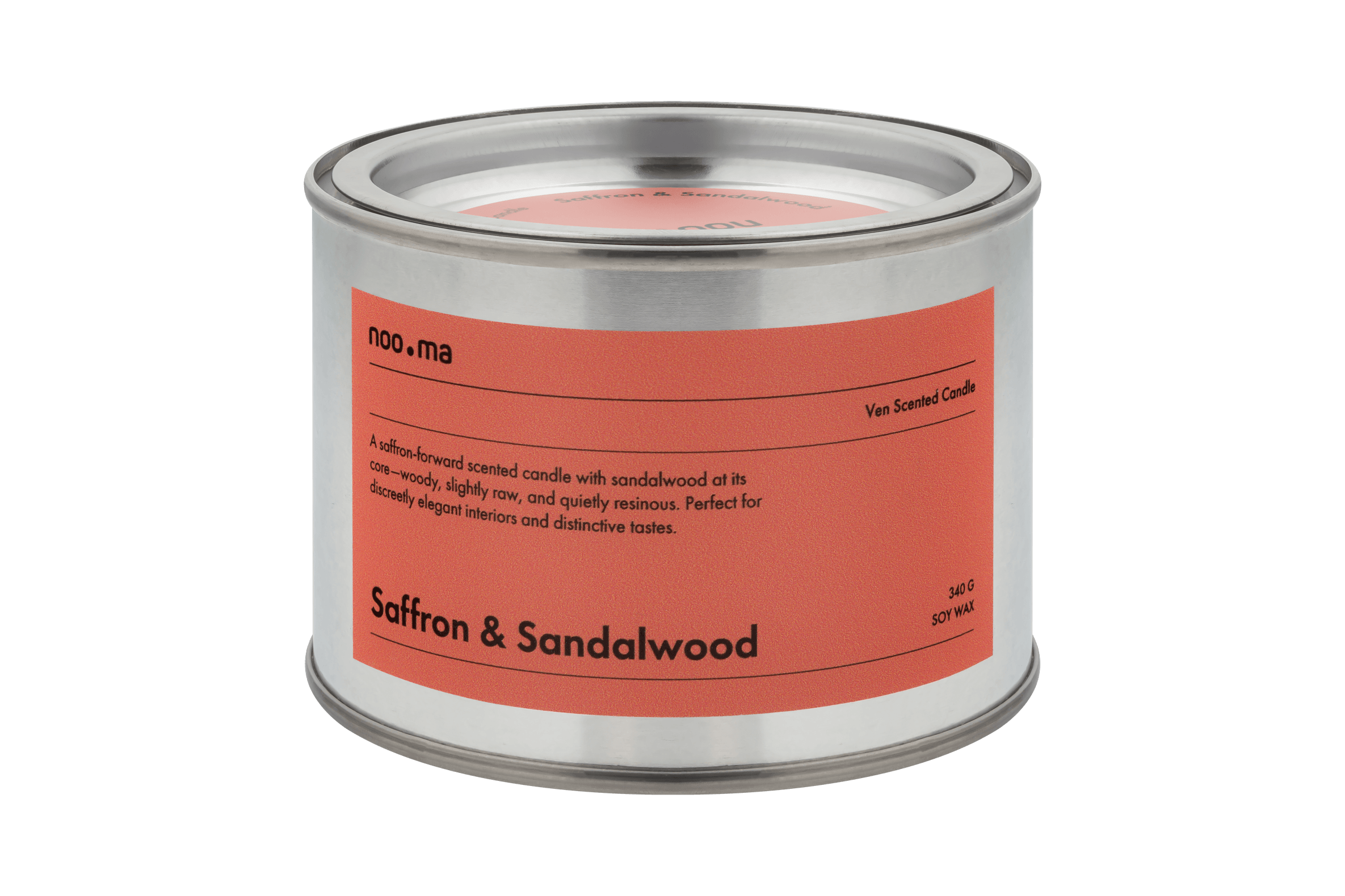 Ven Scented Candle - Saffron & Sandalwood