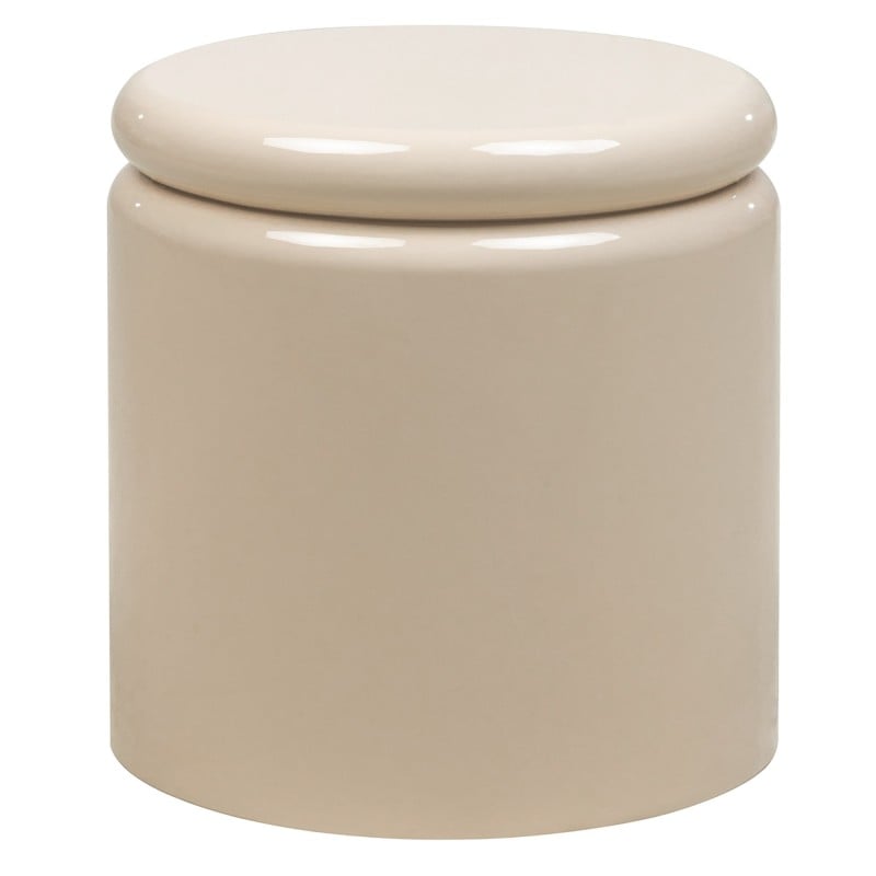 Stolik boczny Lue 40 cm, jasnobeżowy, glossy