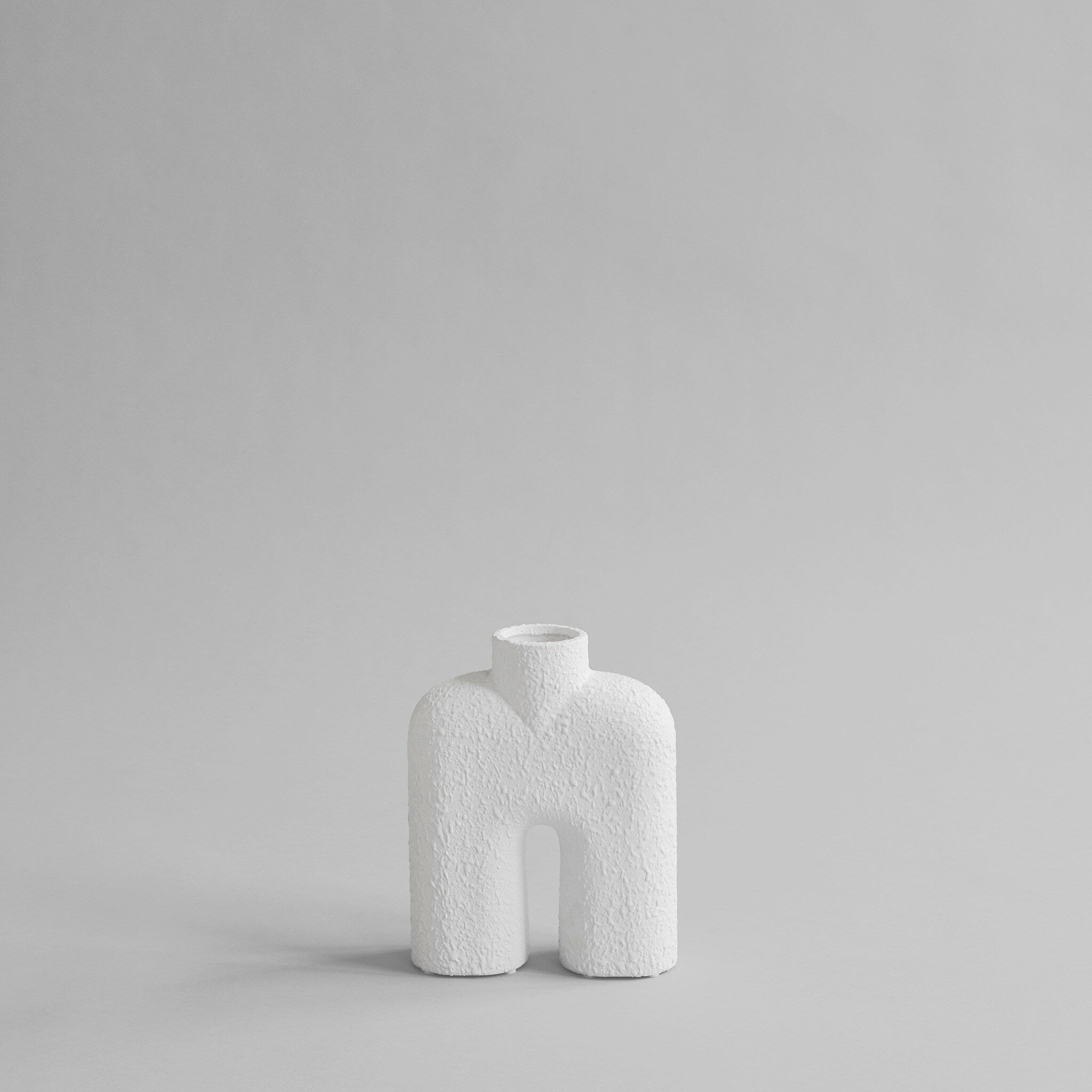 Cobra Vase Tall, Mini - Bubble White