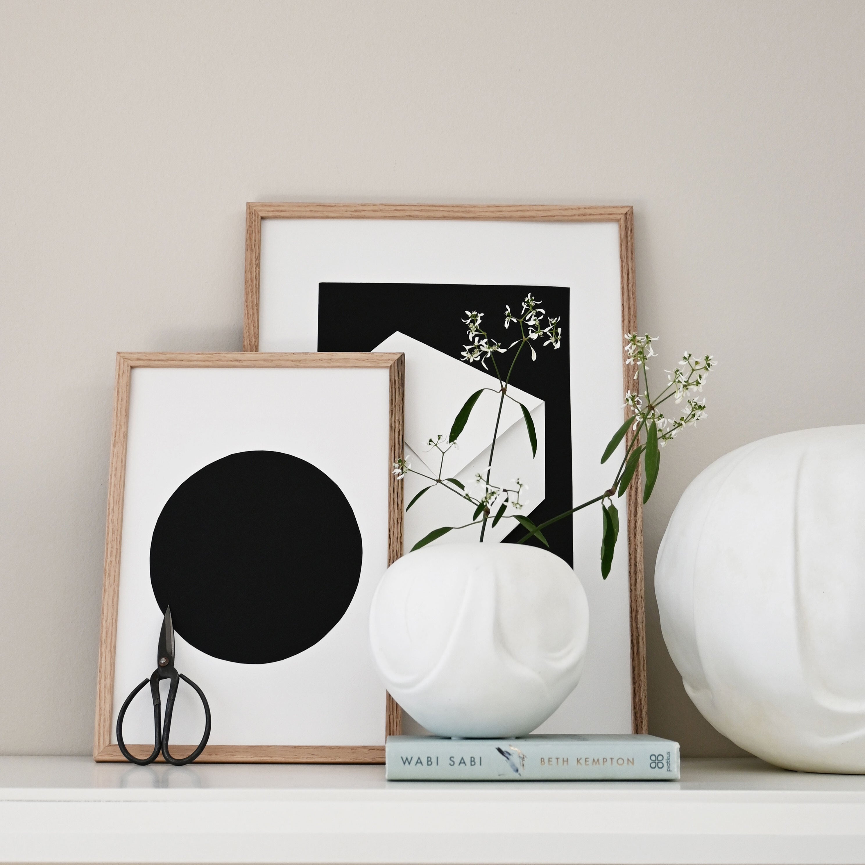 Orimono Vase, Mini - Bone White