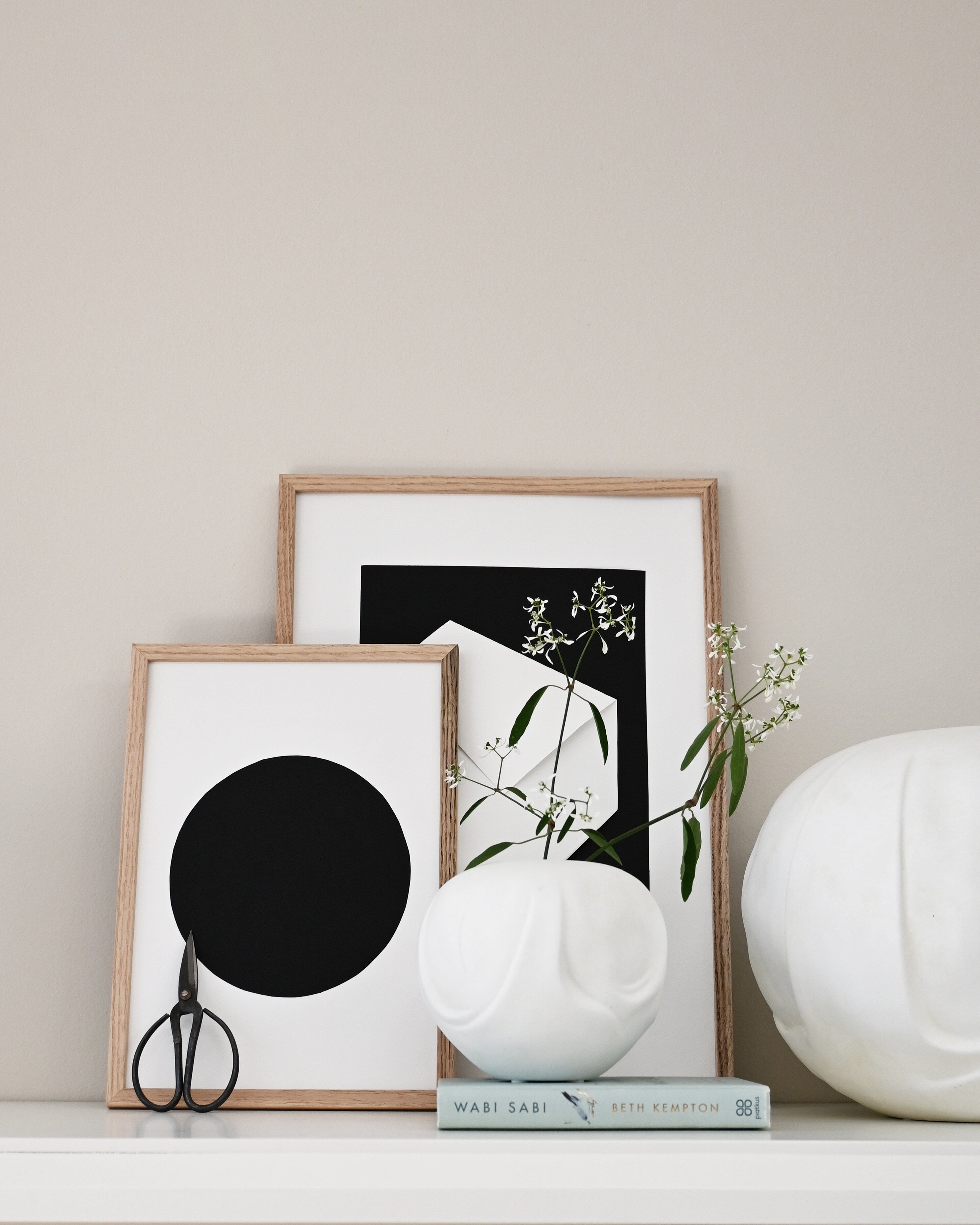 Orimono Vase, Mini - Bone White