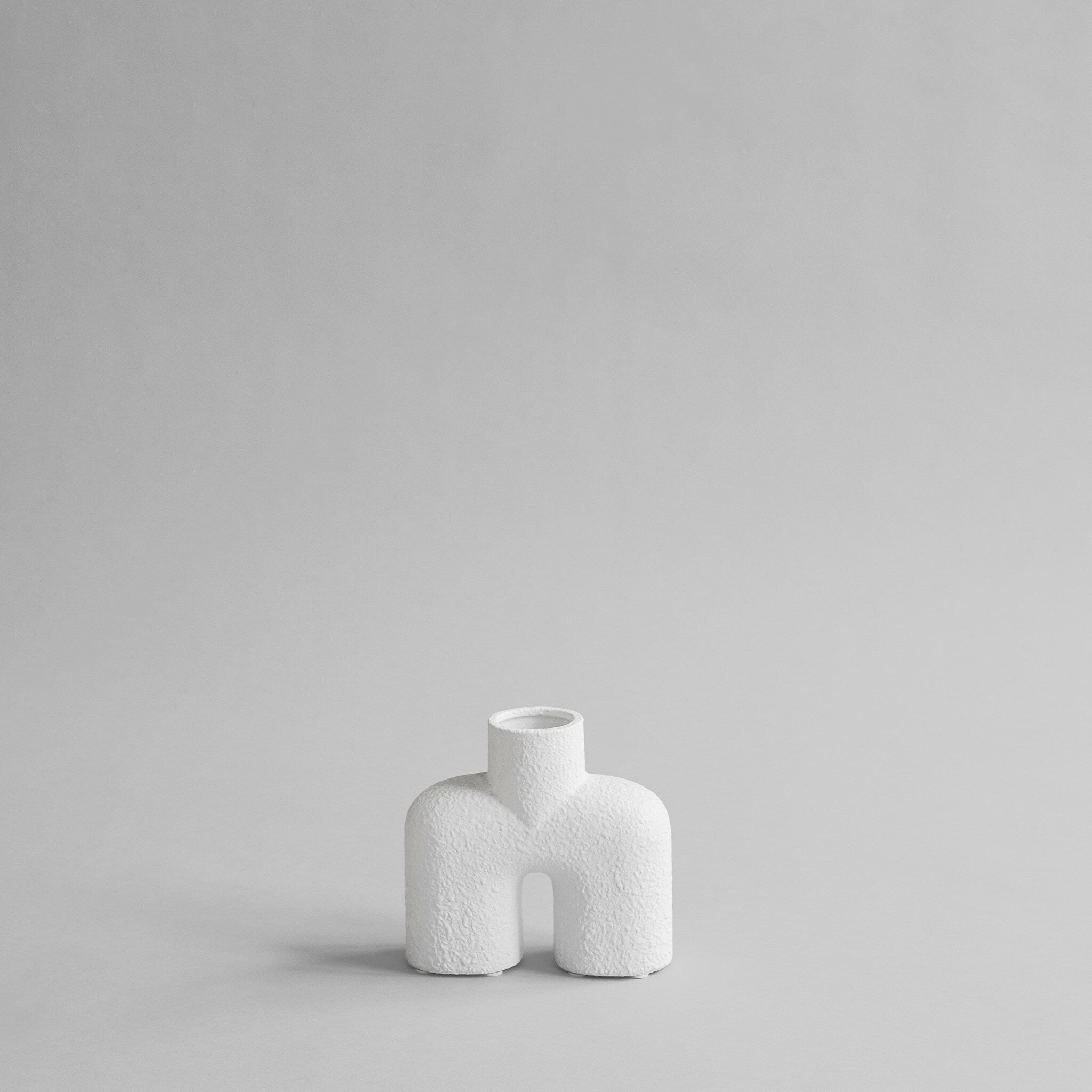 Cobra Vase Uno, Mini - Bubble White