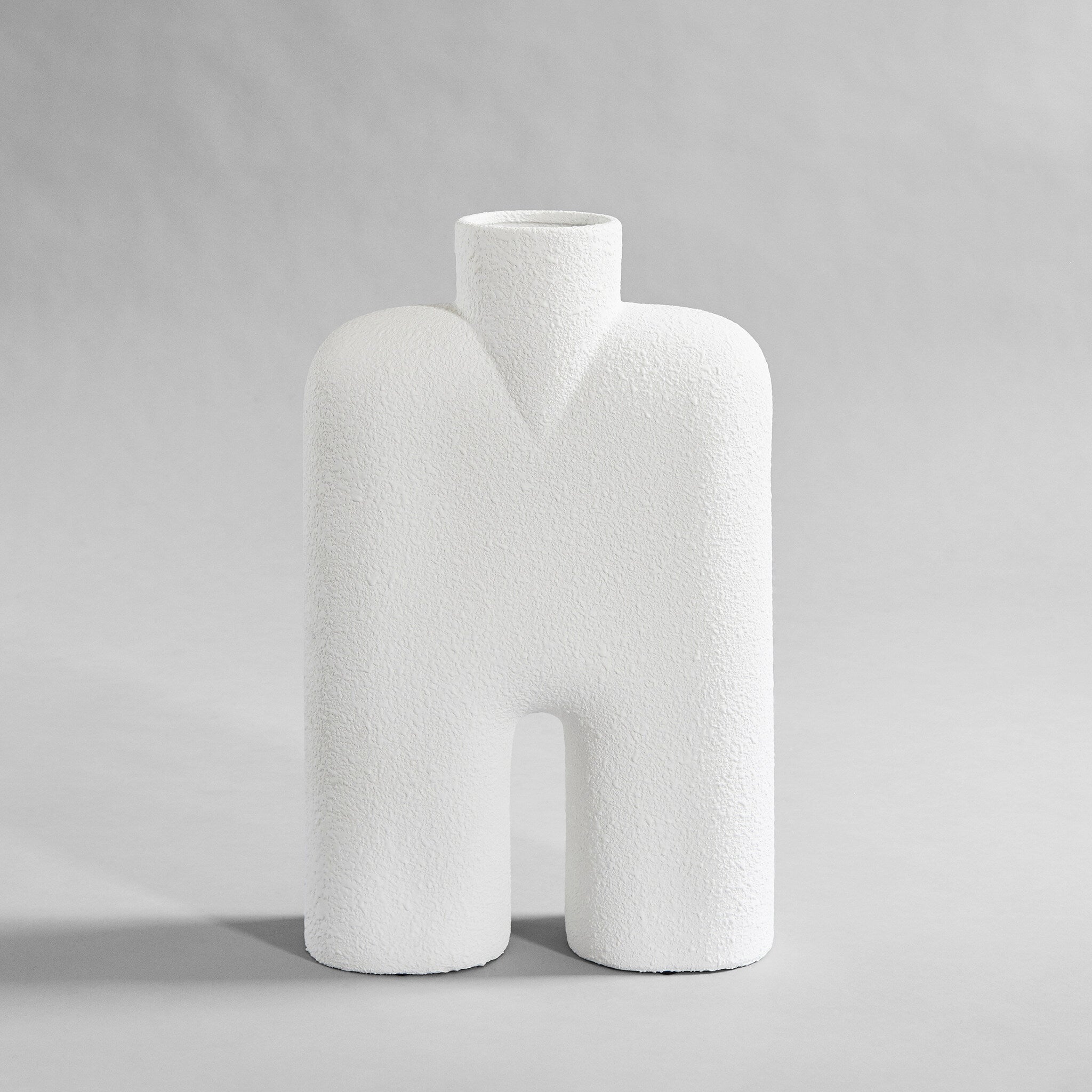 Cobra Vase Tall, Medio - Bubble White