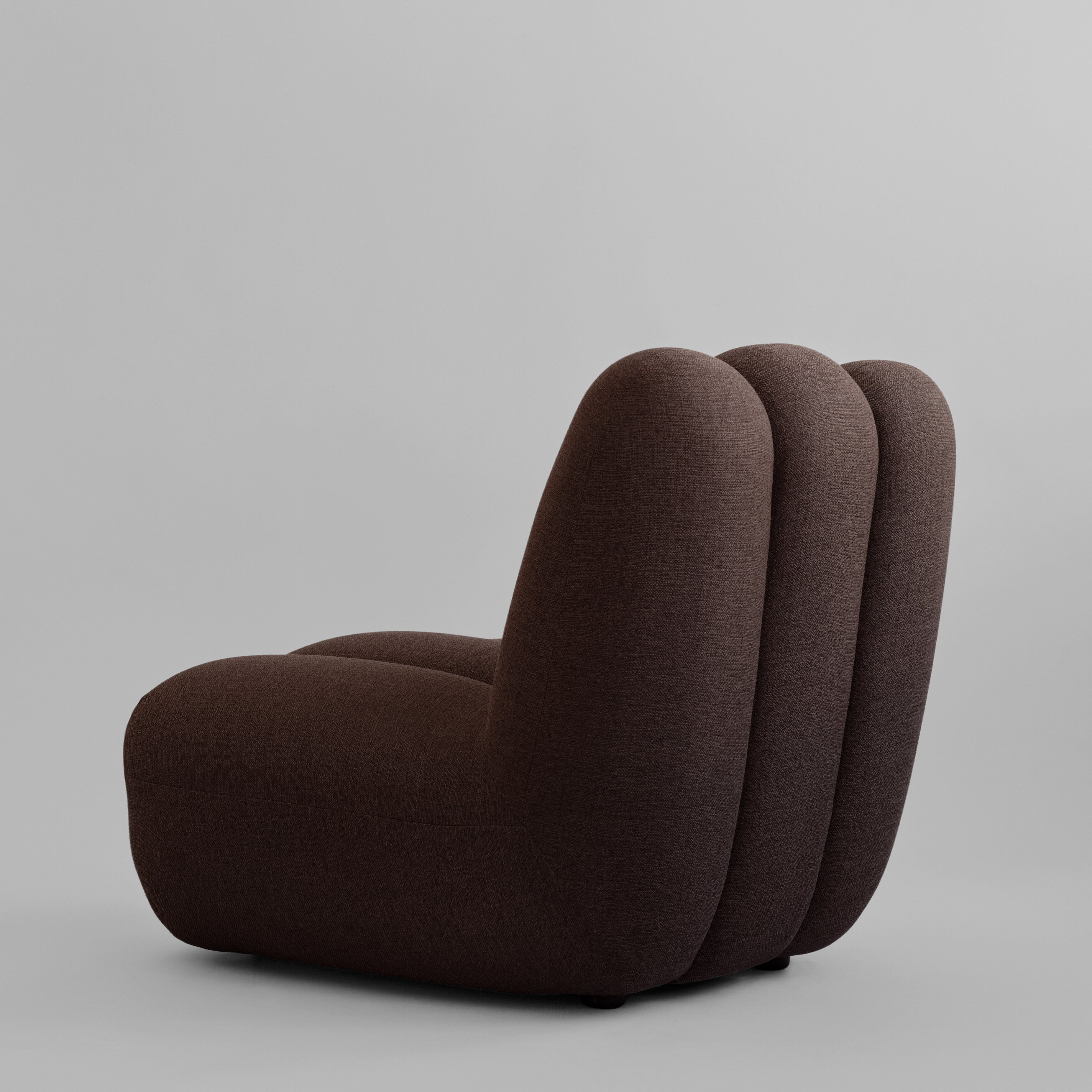 Toe Chair - Dark Brown