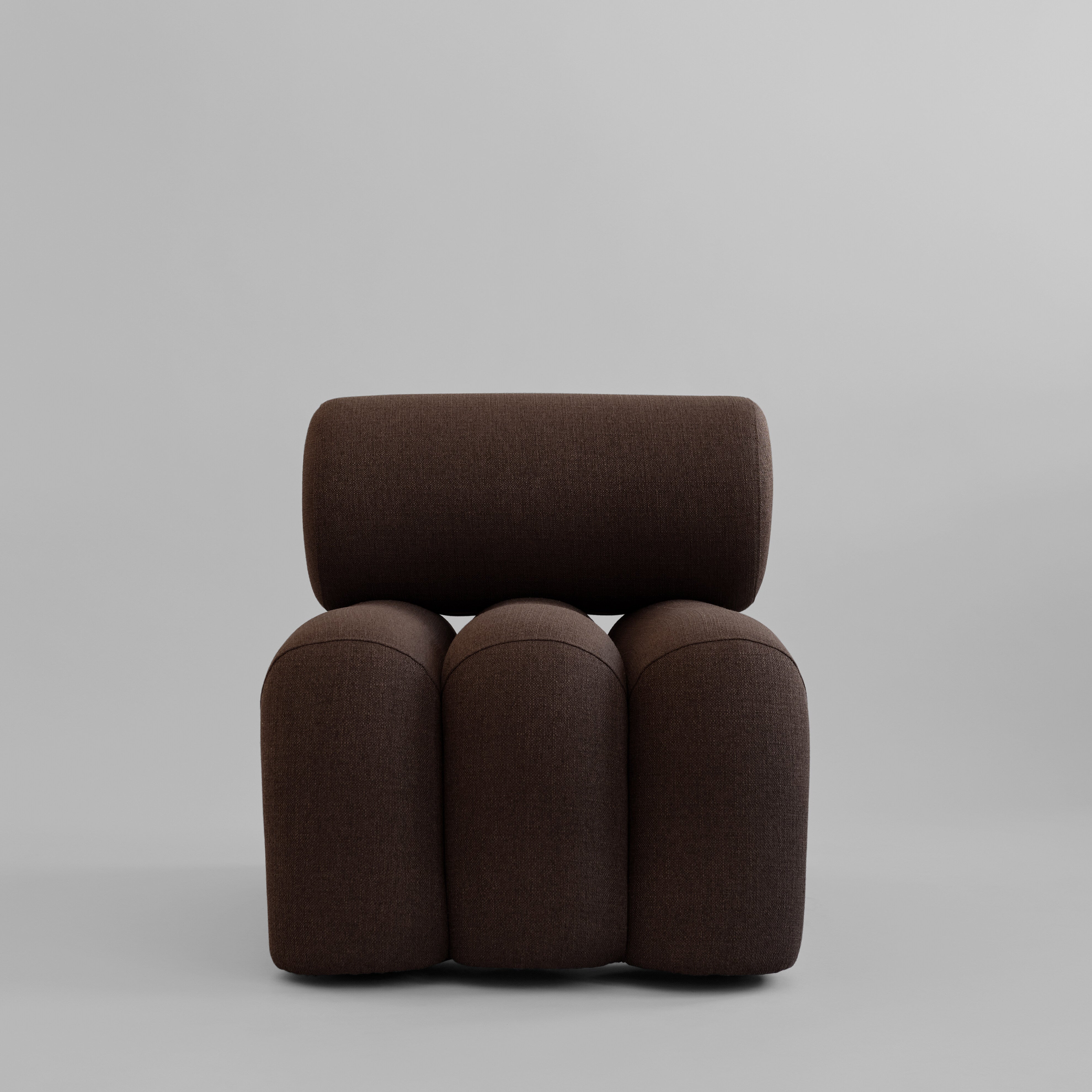 Foku Chair - Dark Brown