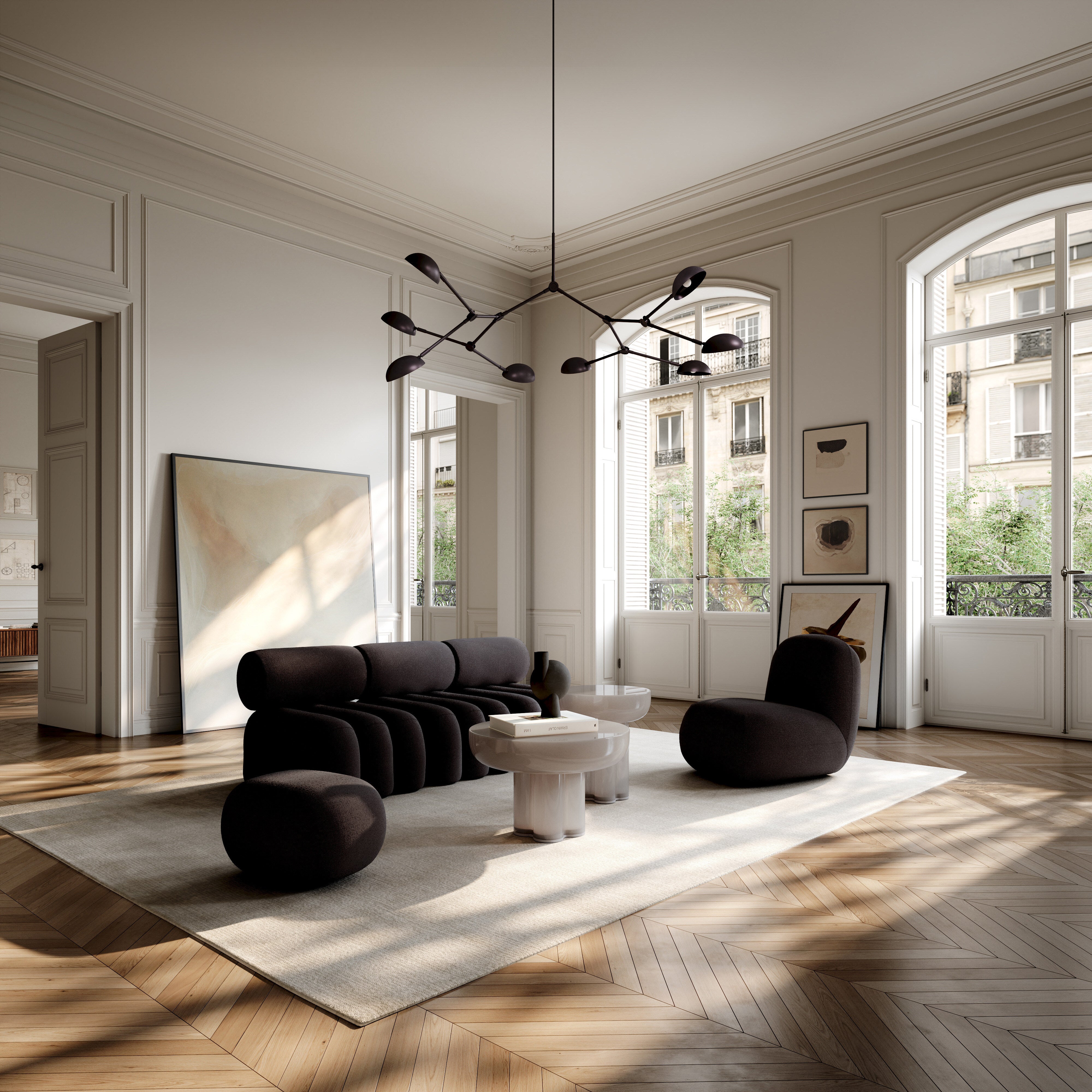Foku Chair - Dark Brown