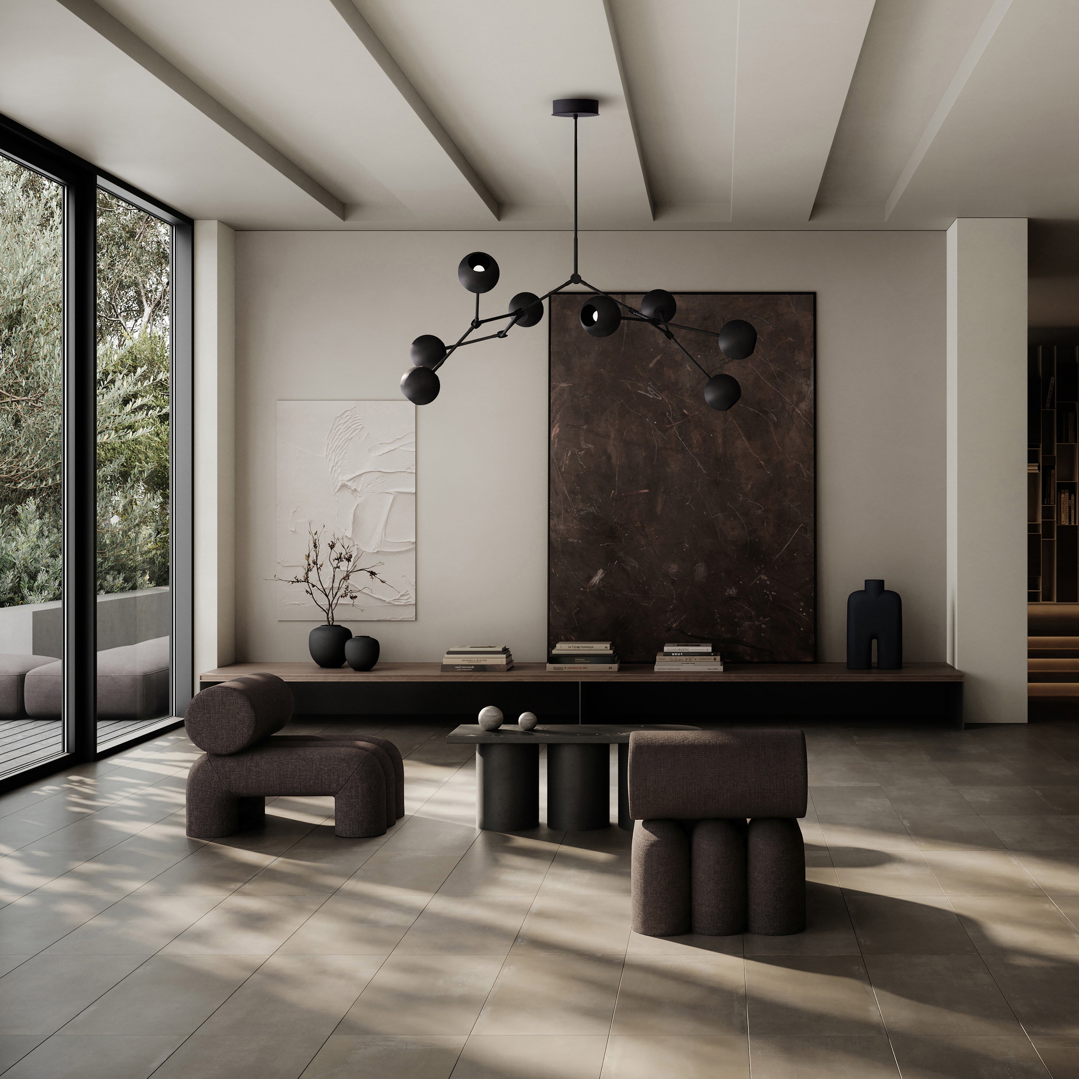 Foku Chair - Dark Brown