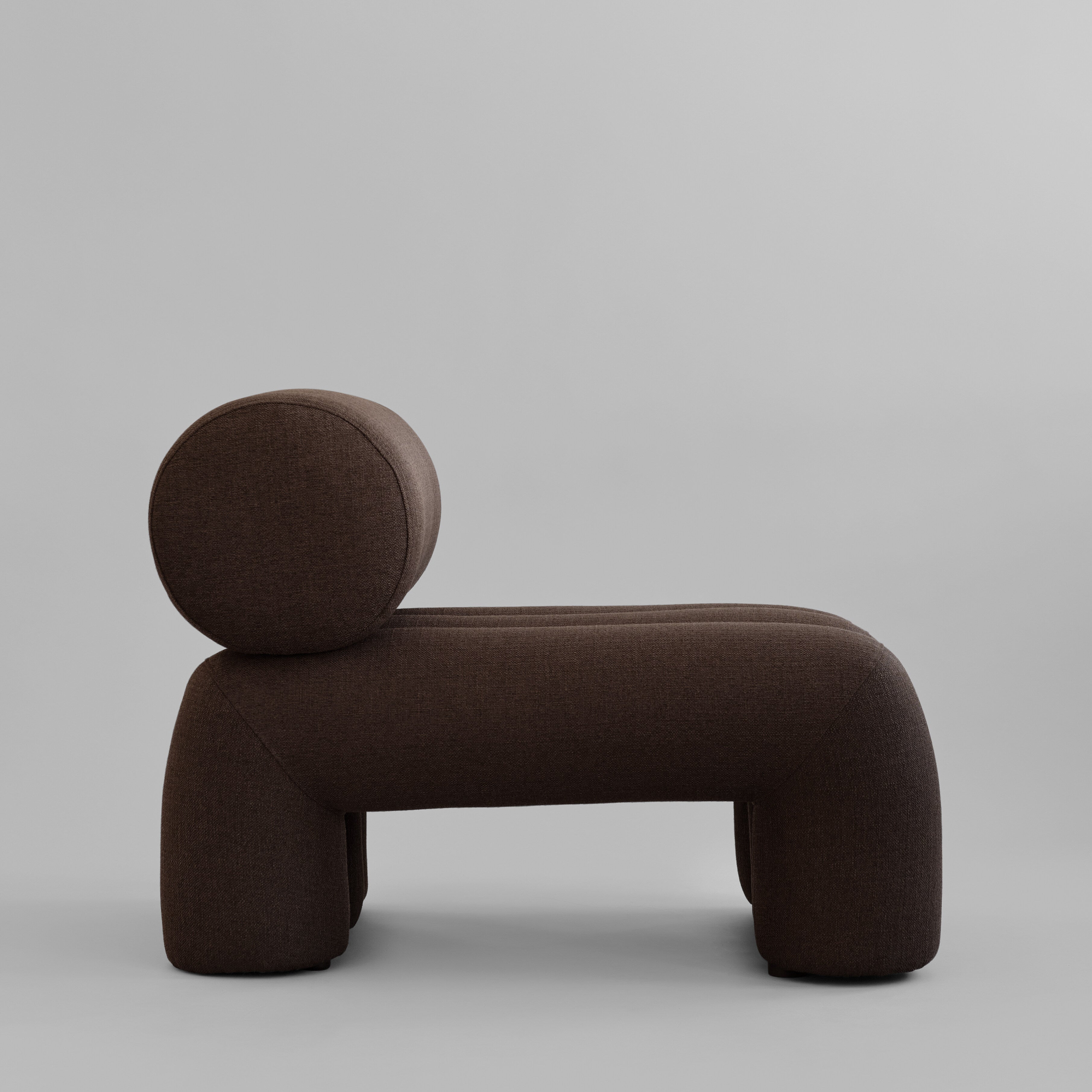 Foku Chair - Dark Brown