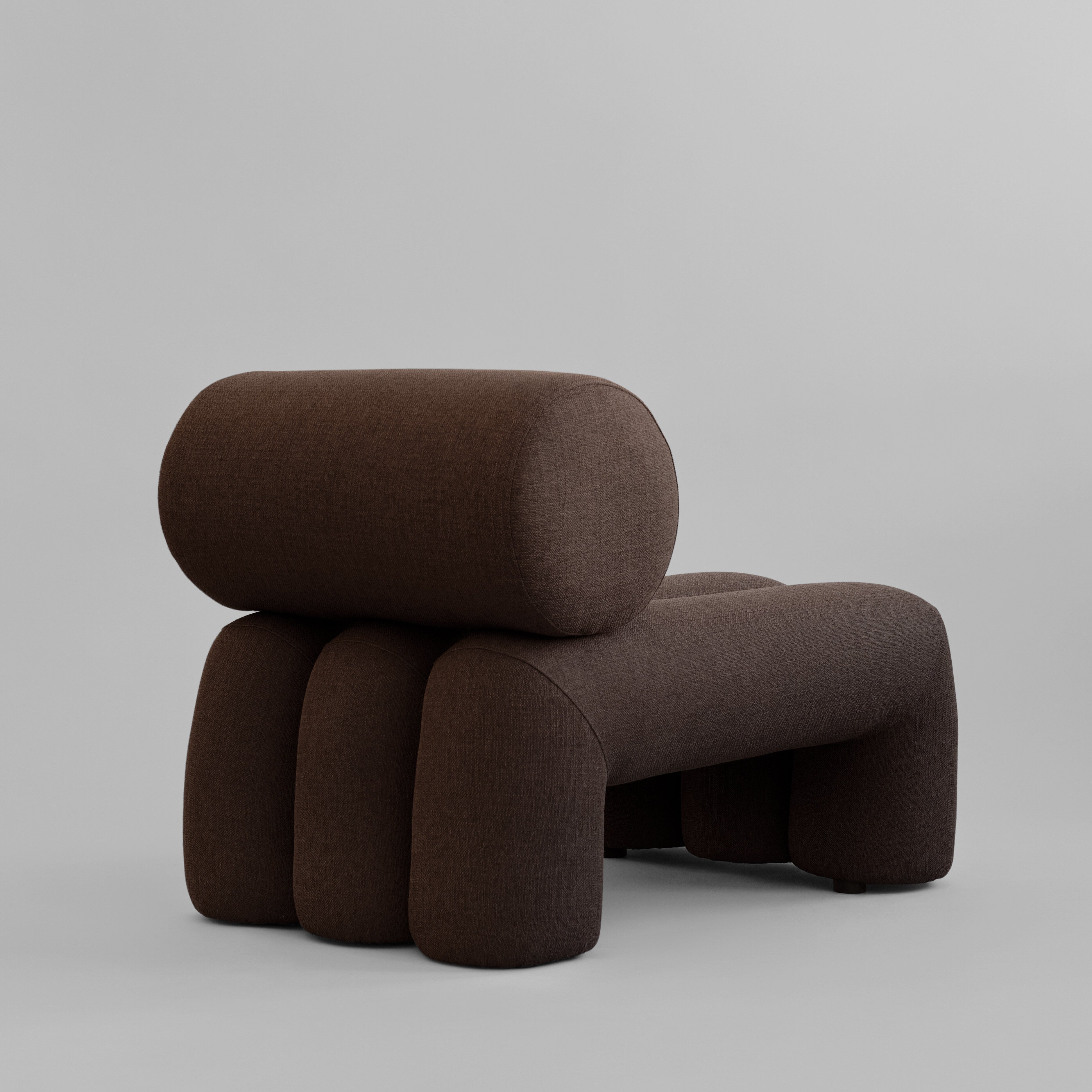 Foku Chair - Dark Brown