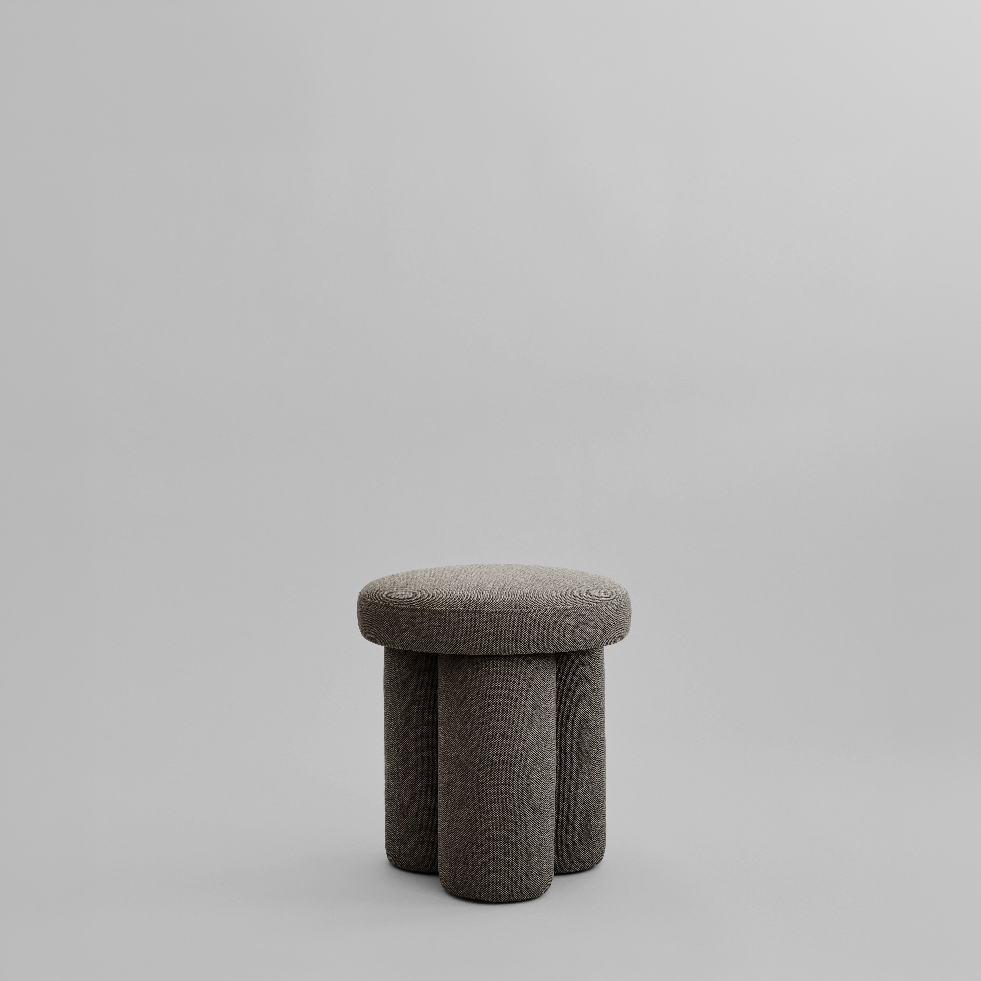 Big Foot Stool - Stone Gray