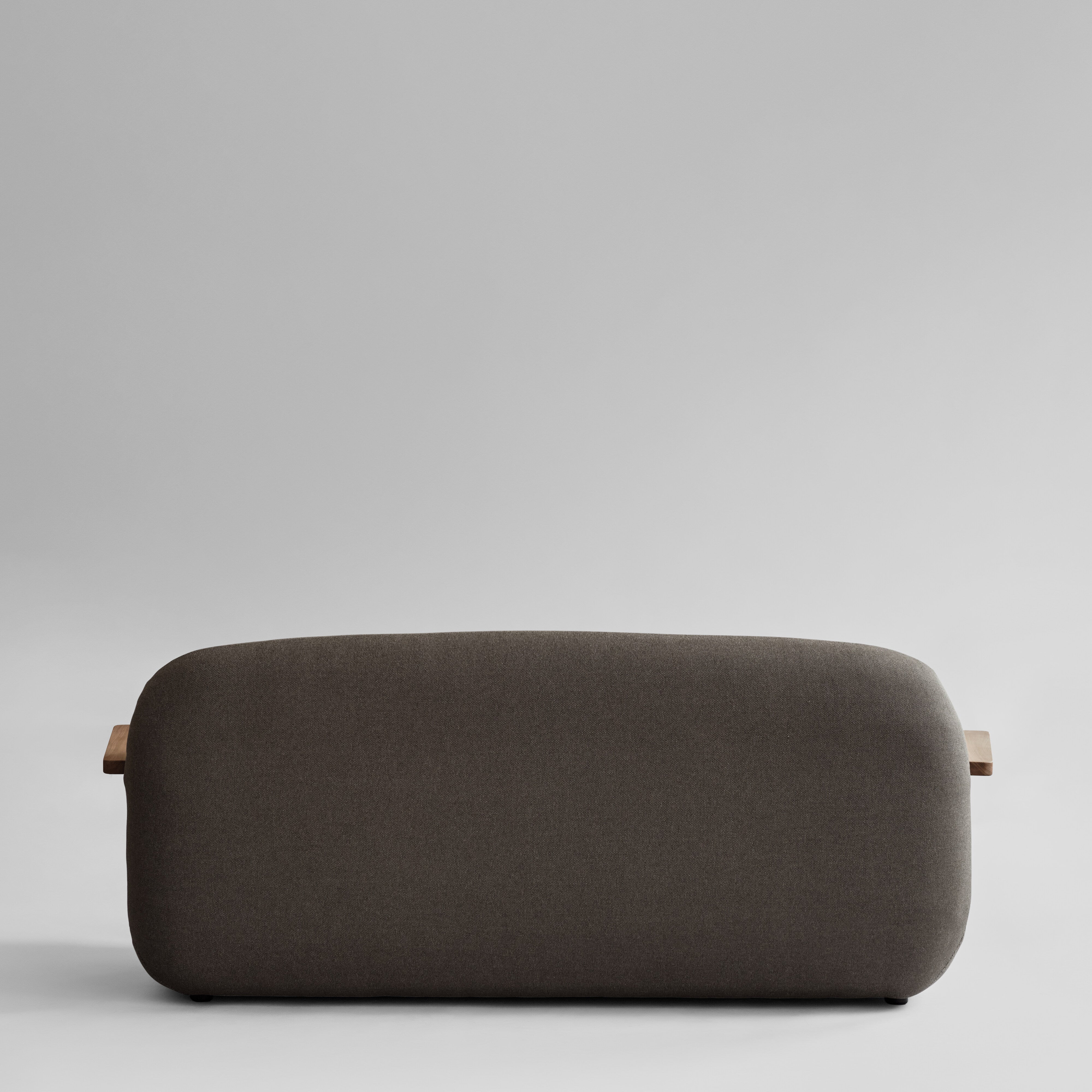Toe Sofa - Teak / Stone Gray