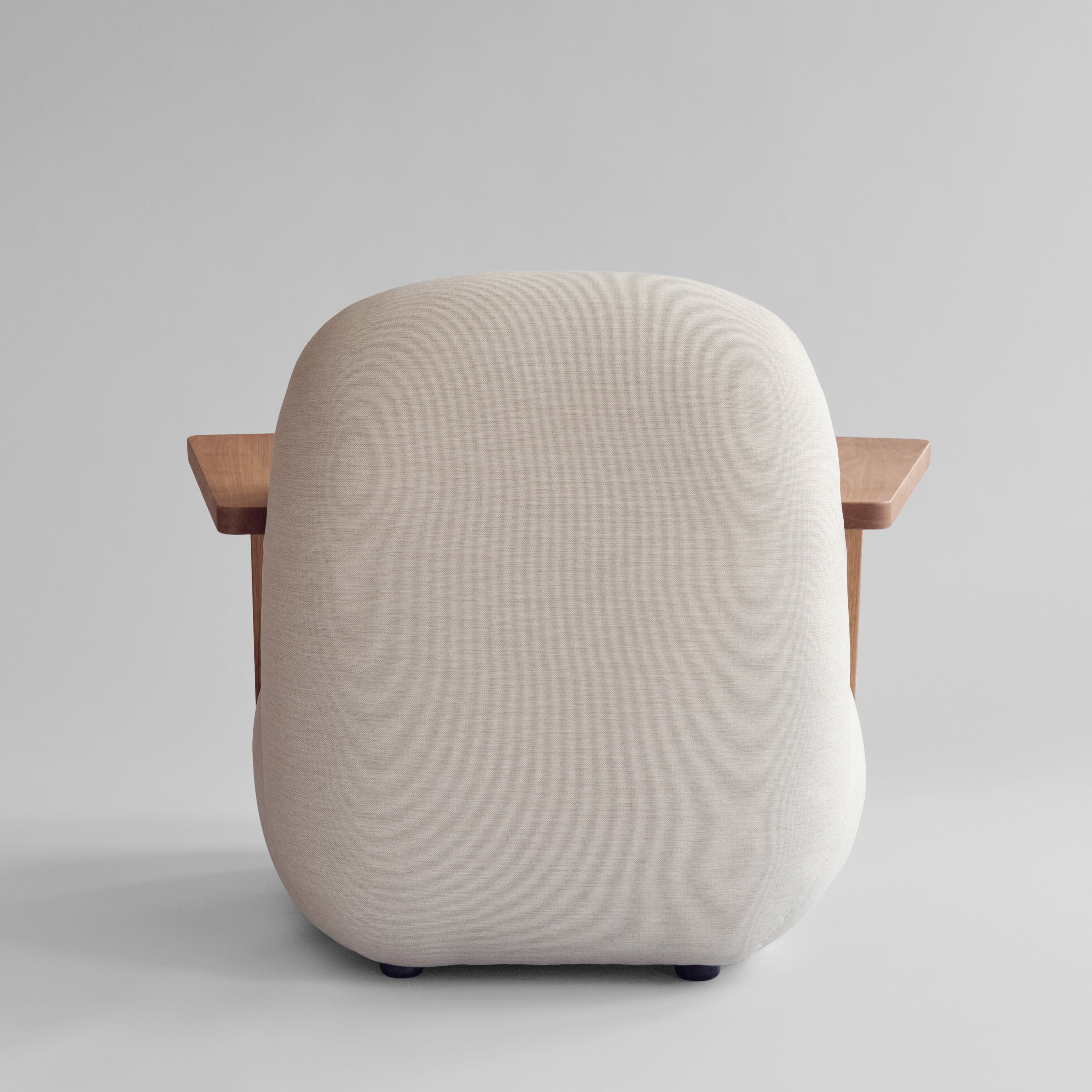 Toe Chair Armrest - Teak / Warm Ash