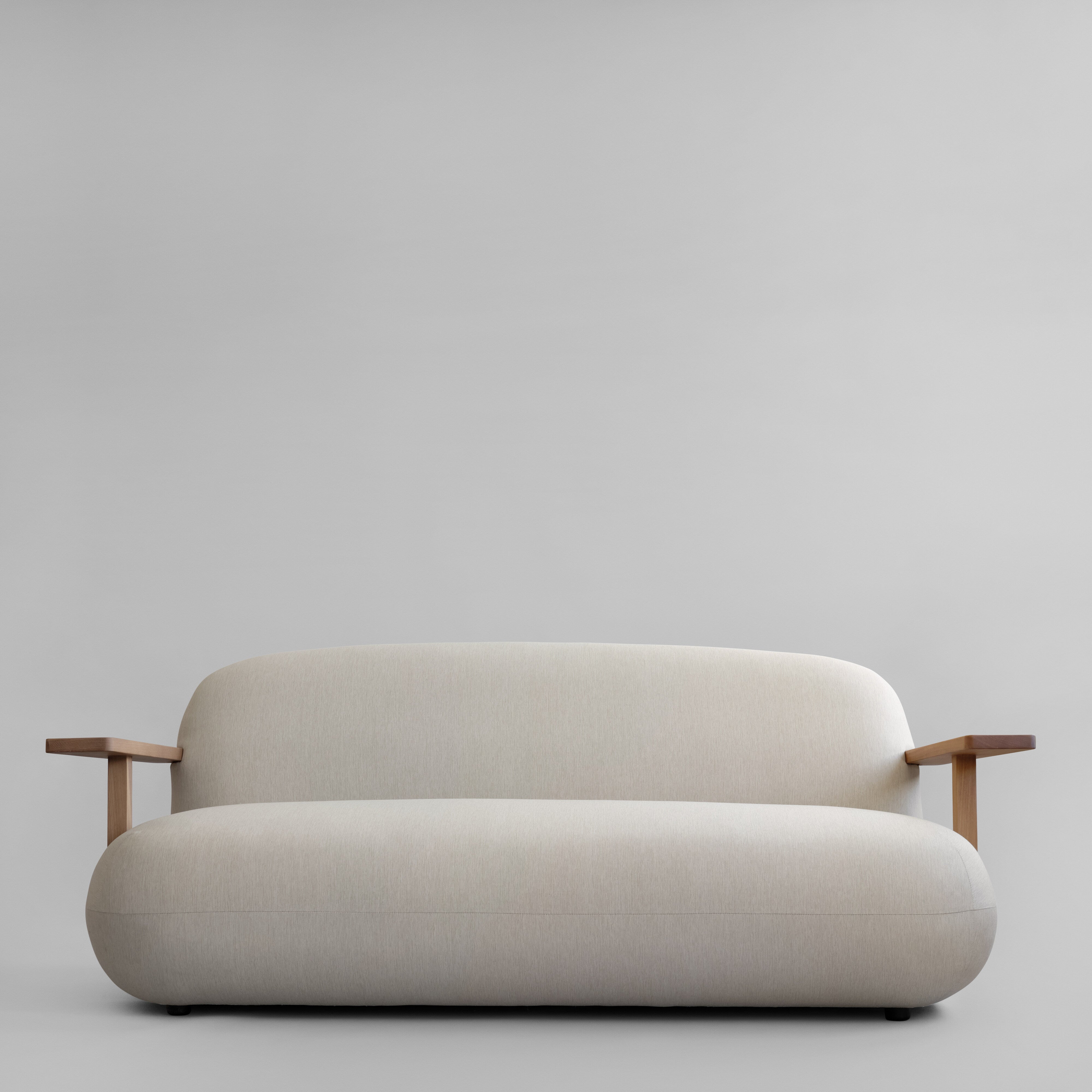 Toe Sofa - Teak / Warm Ash