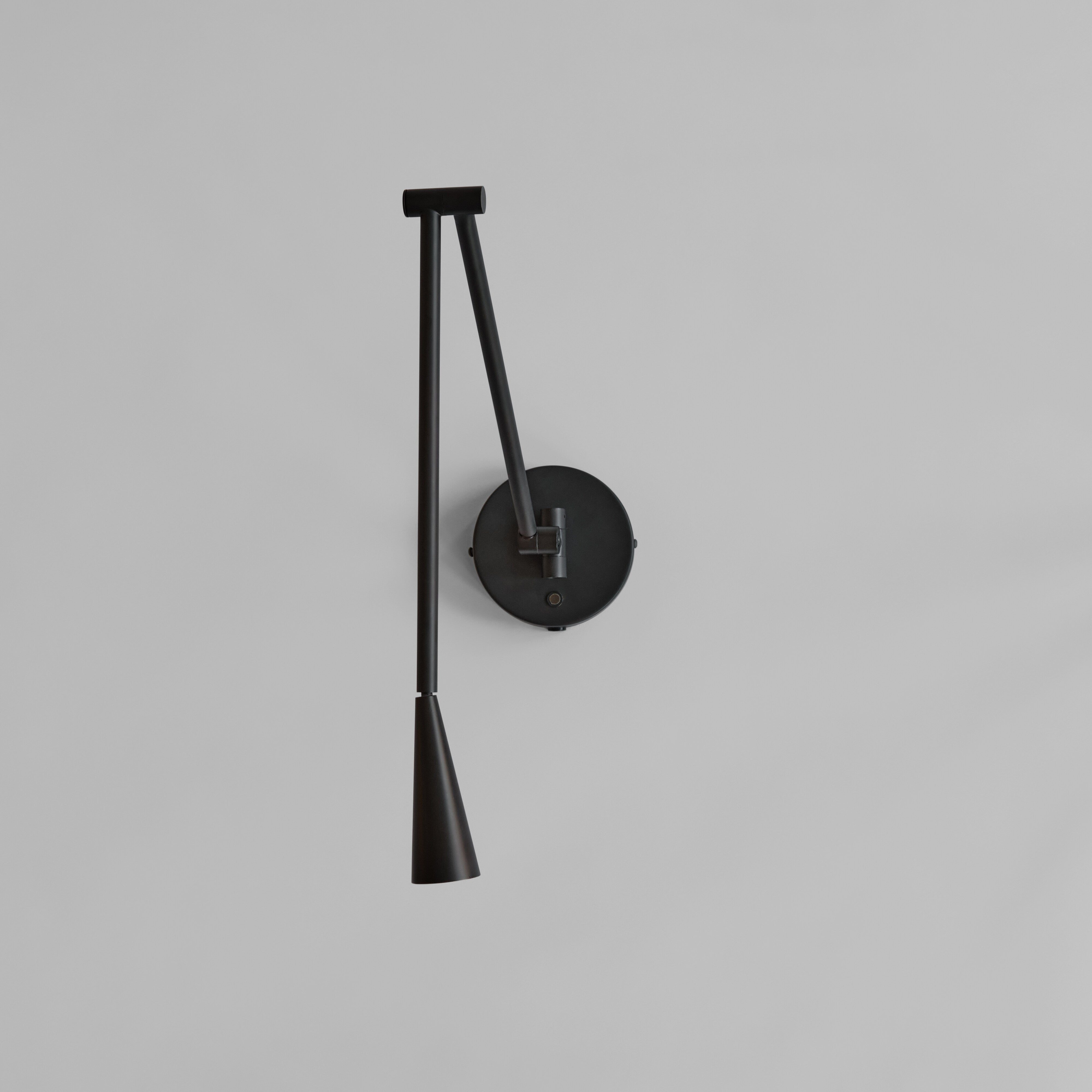 Snake Wall Lamp - Burned Black