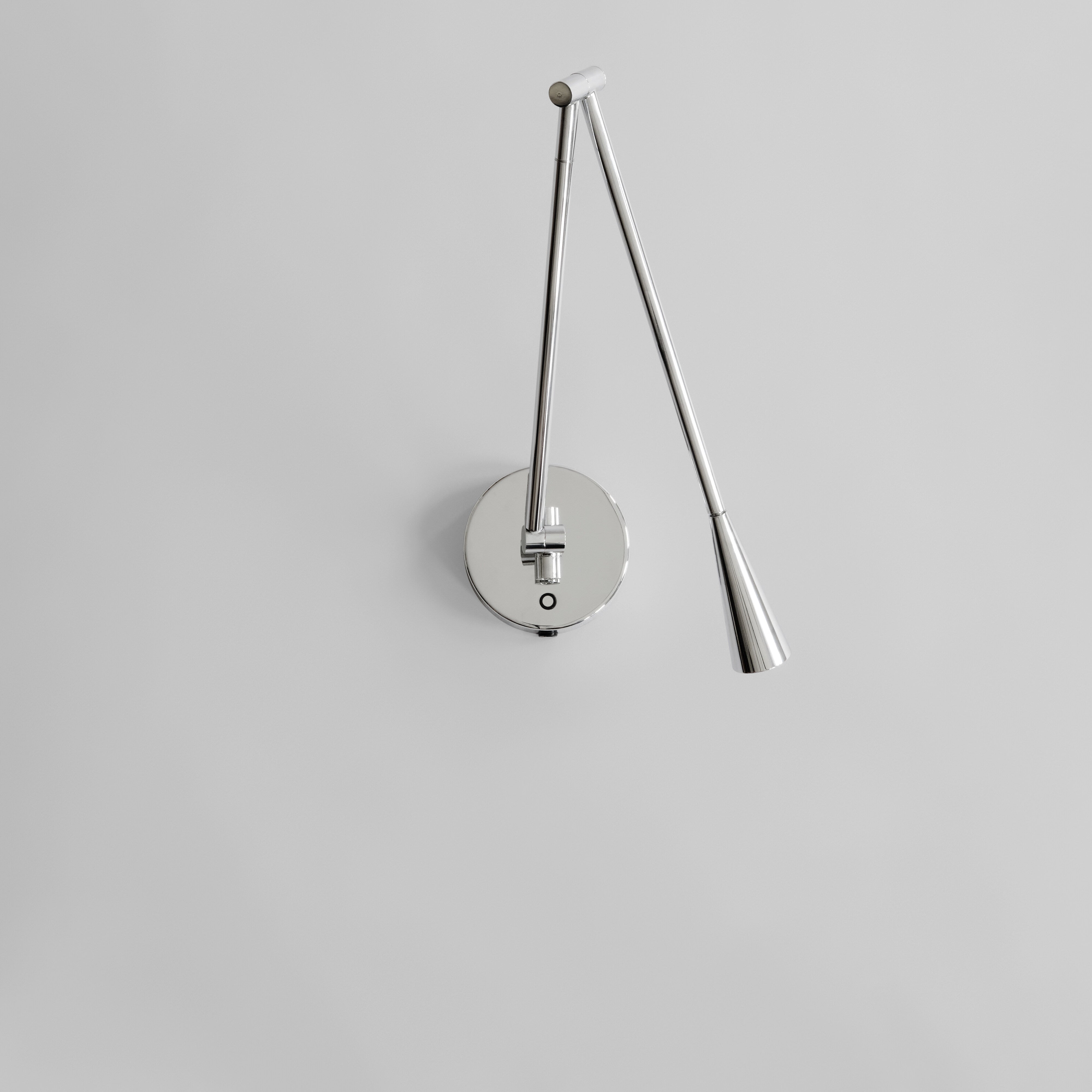 Snake Wall Lamp - Chrome