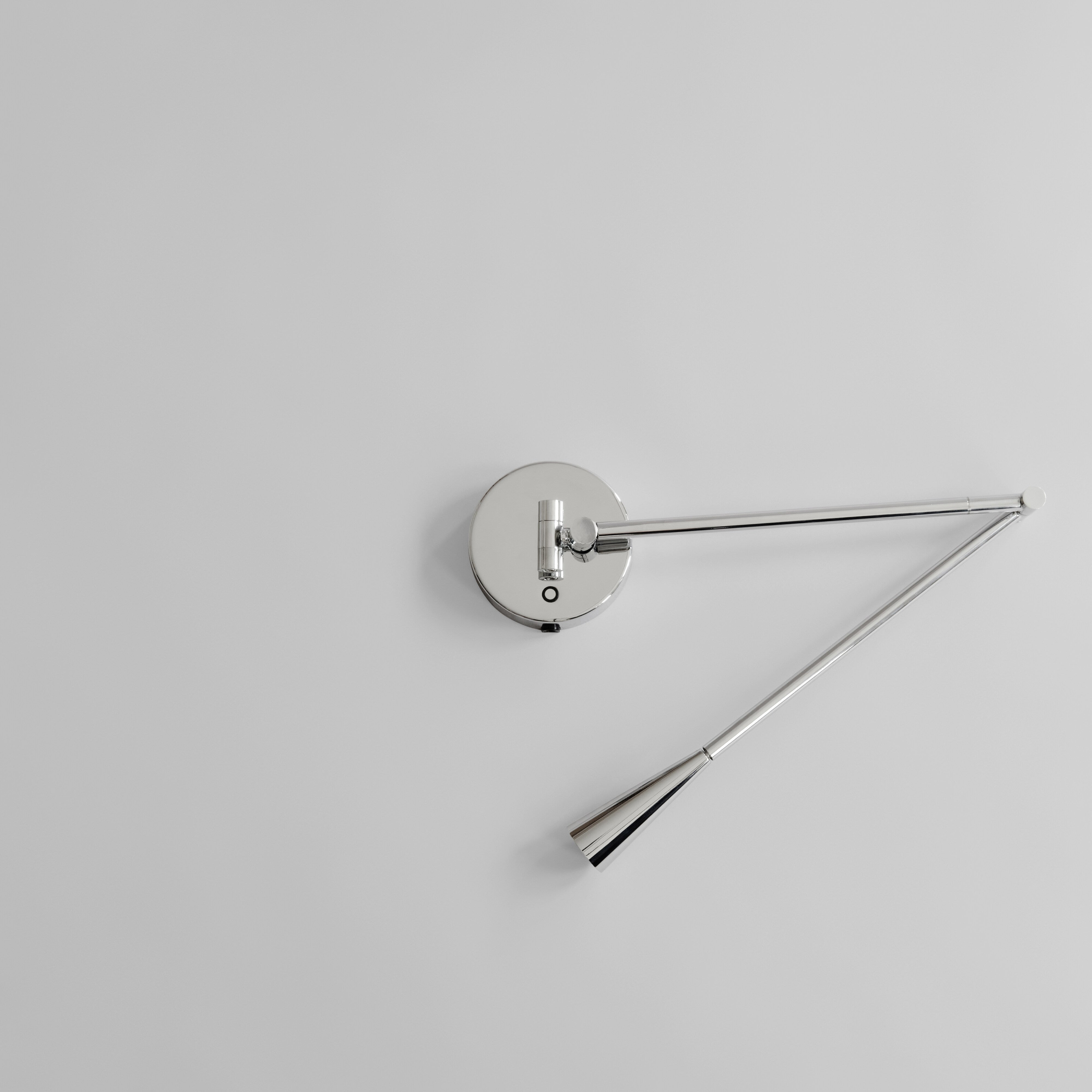 Snake Wall Lamp - Chrome