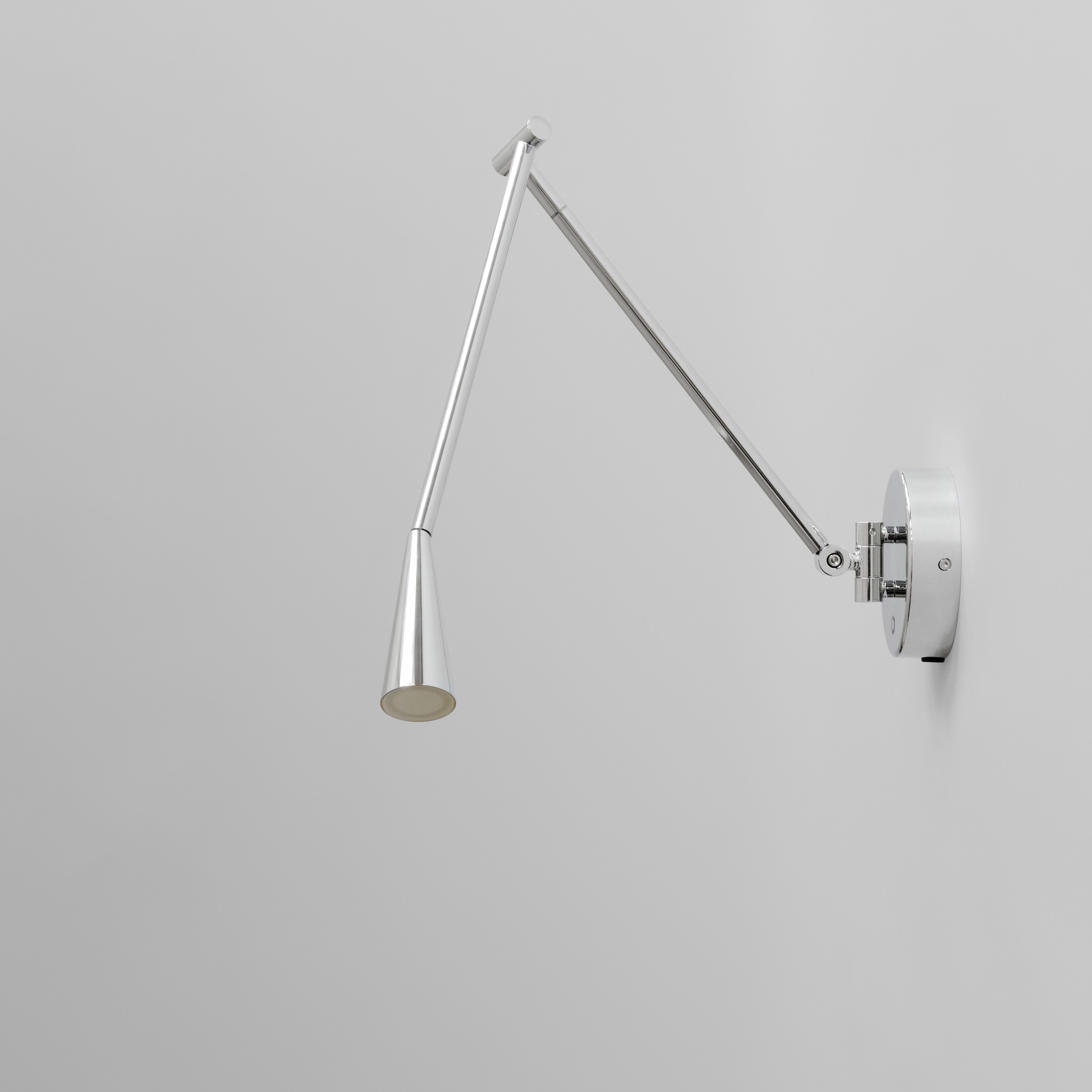 Snake Wall Lamp - Chrome