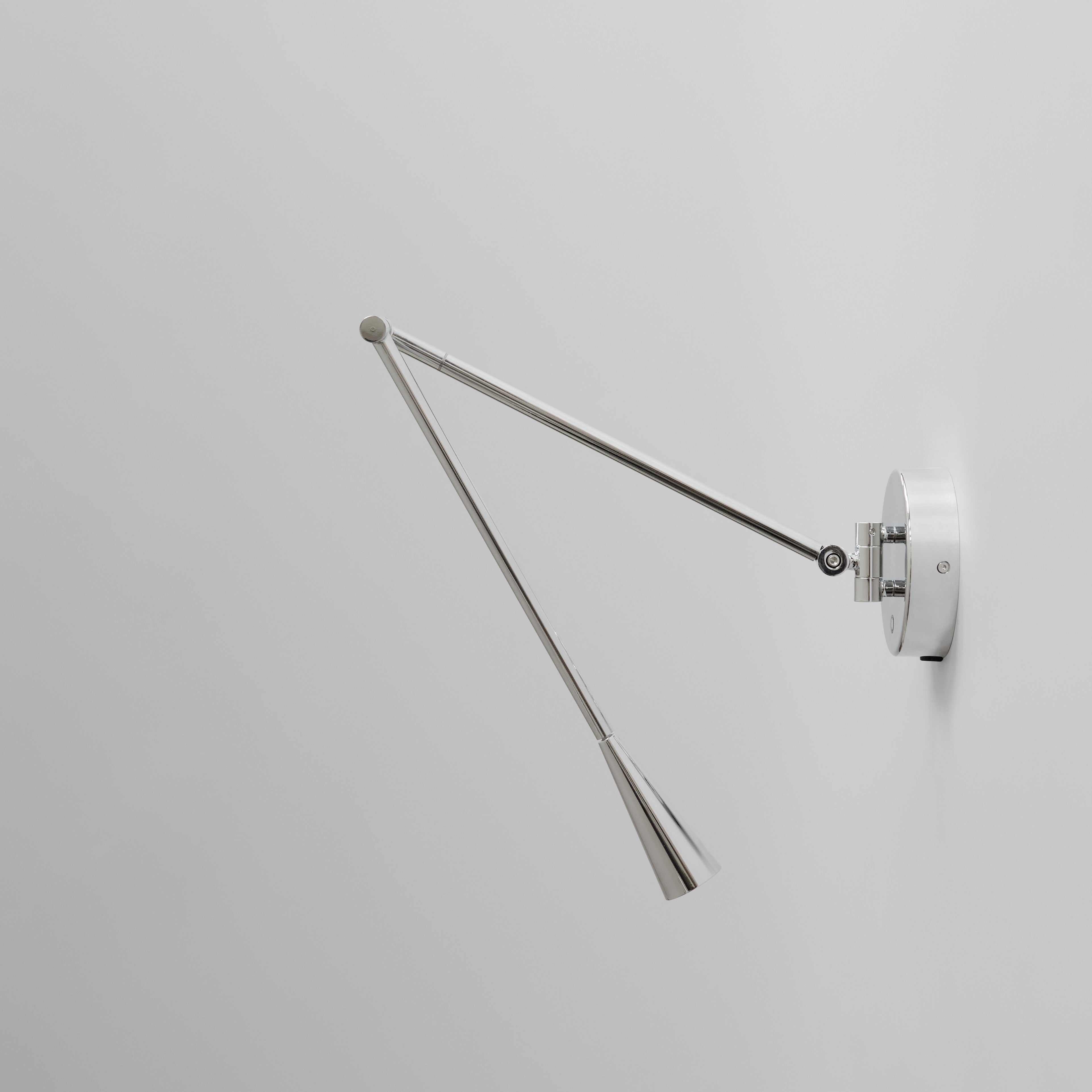 Snake Wall Lamp - Chrome