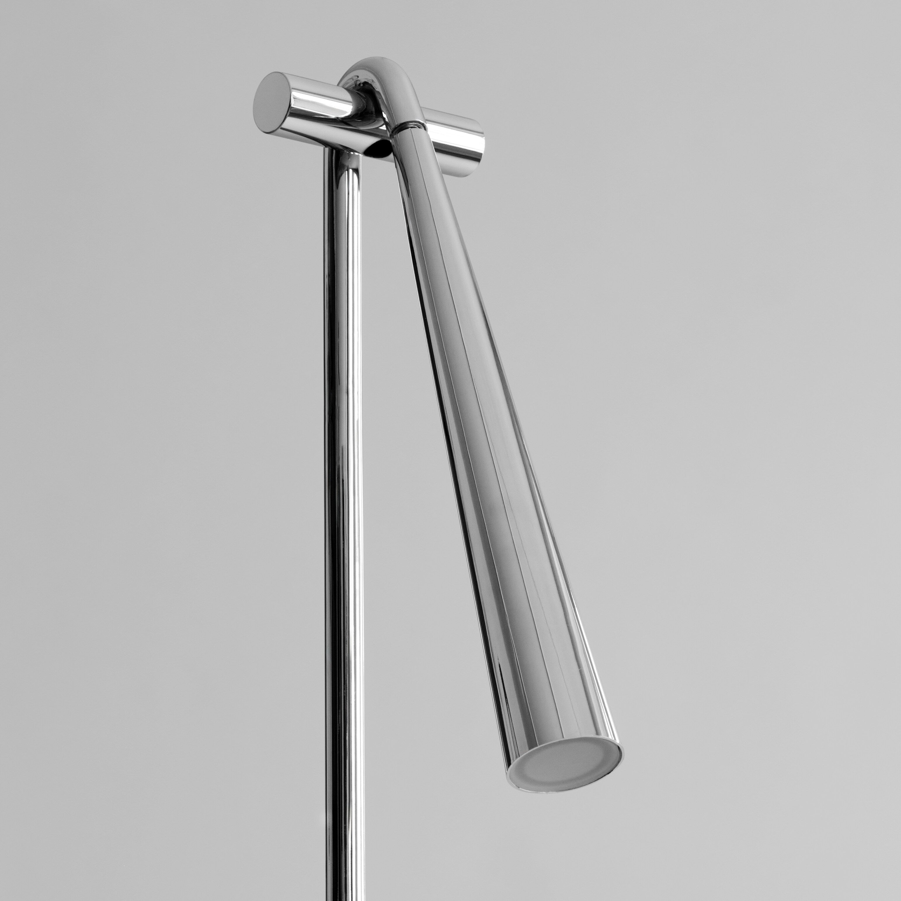 Snake Floor Lamp - Chrome
