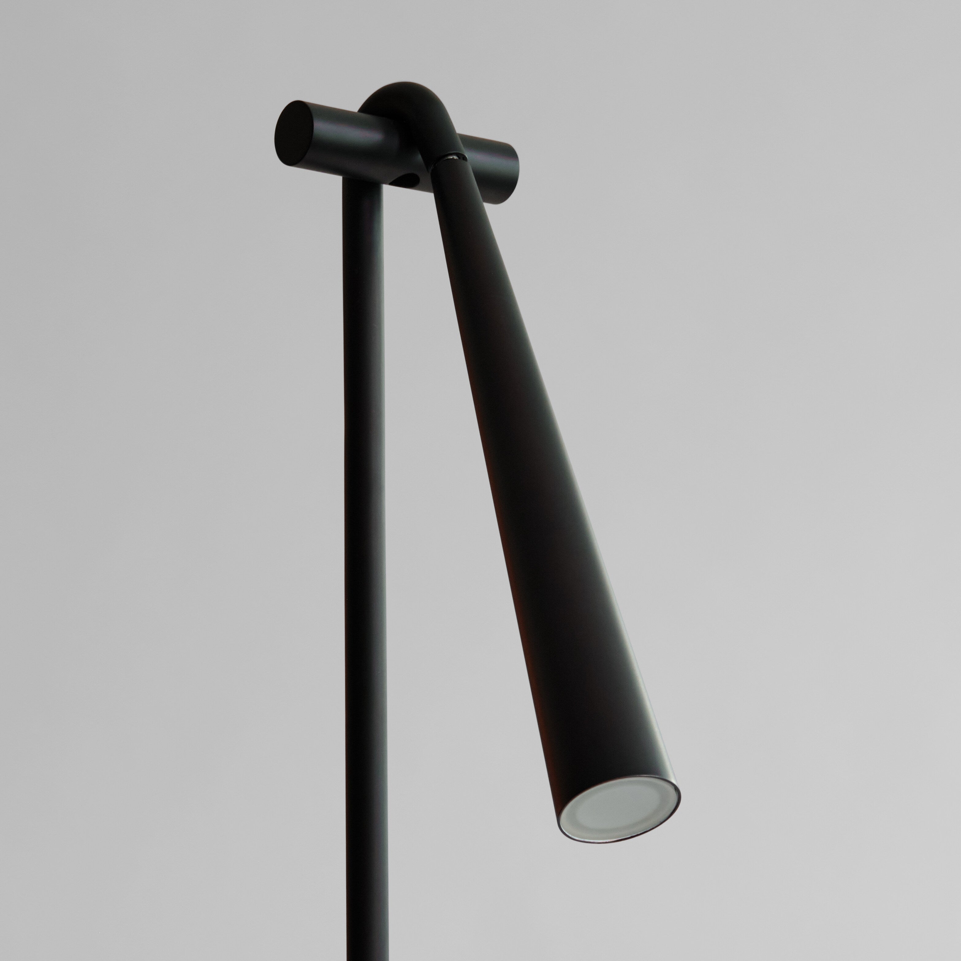 Snake Floor Lamp - Burned Black