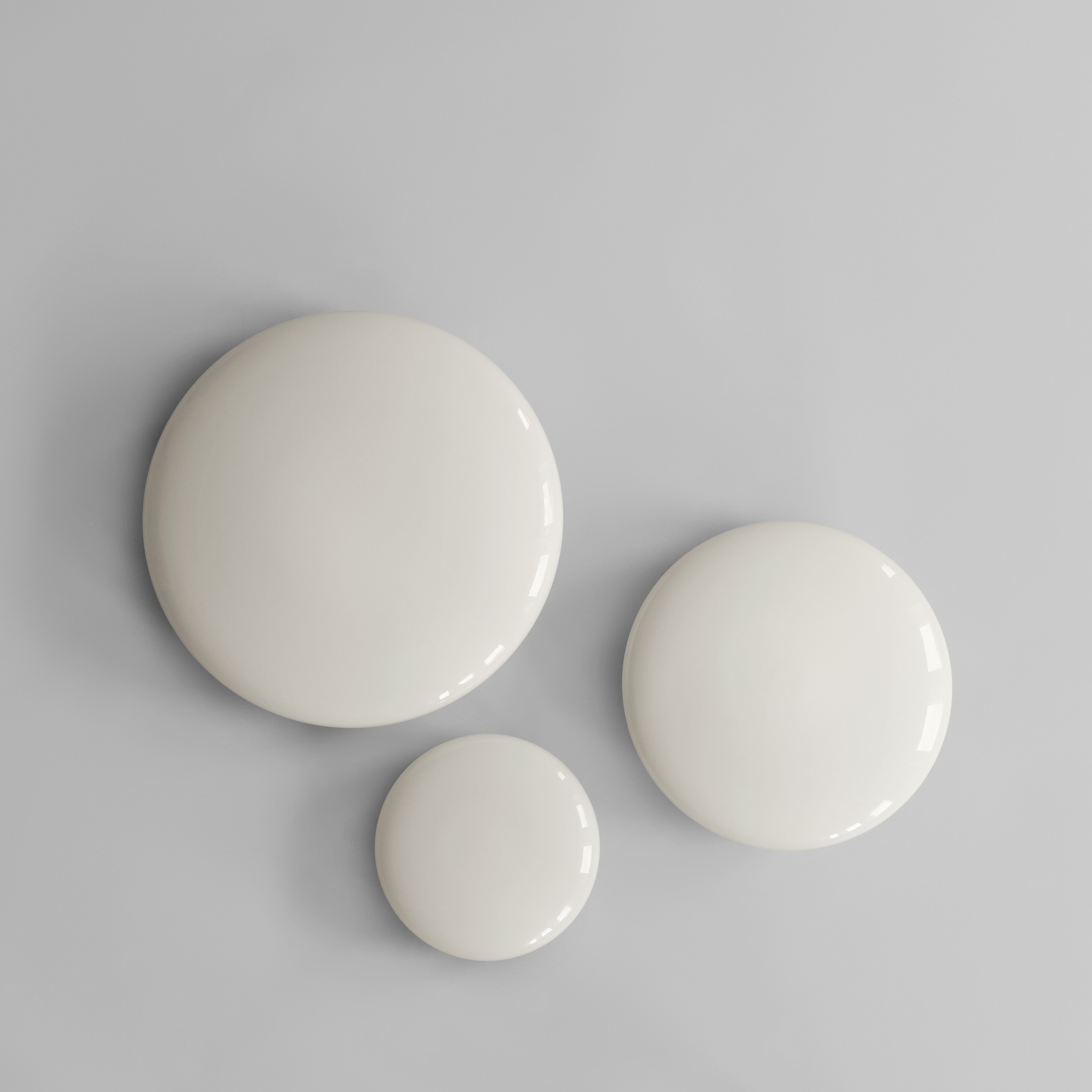 Hikari Wall Lamp, Ø45 - Opal White