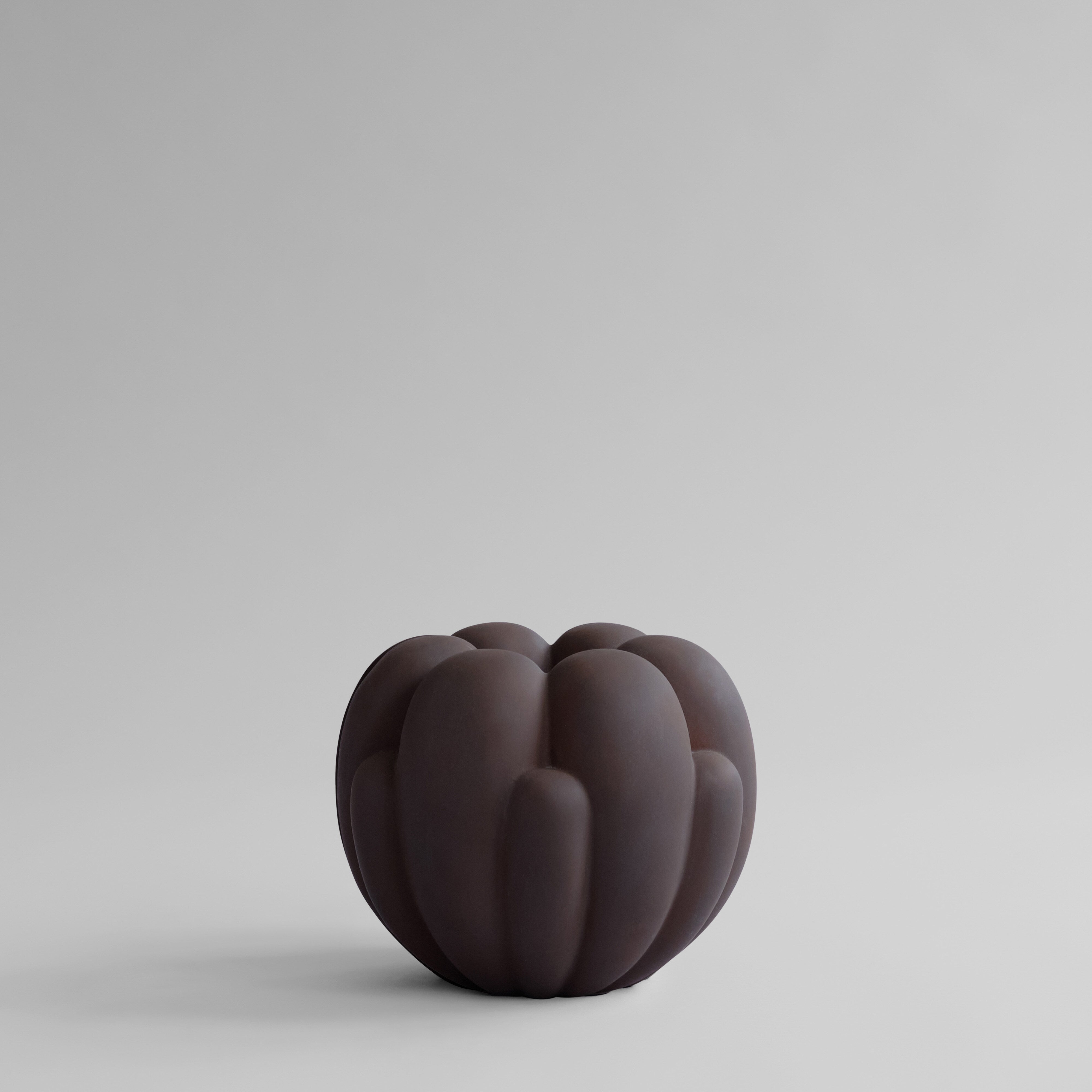 Bloom Vase, Mini – Chocolate Brown