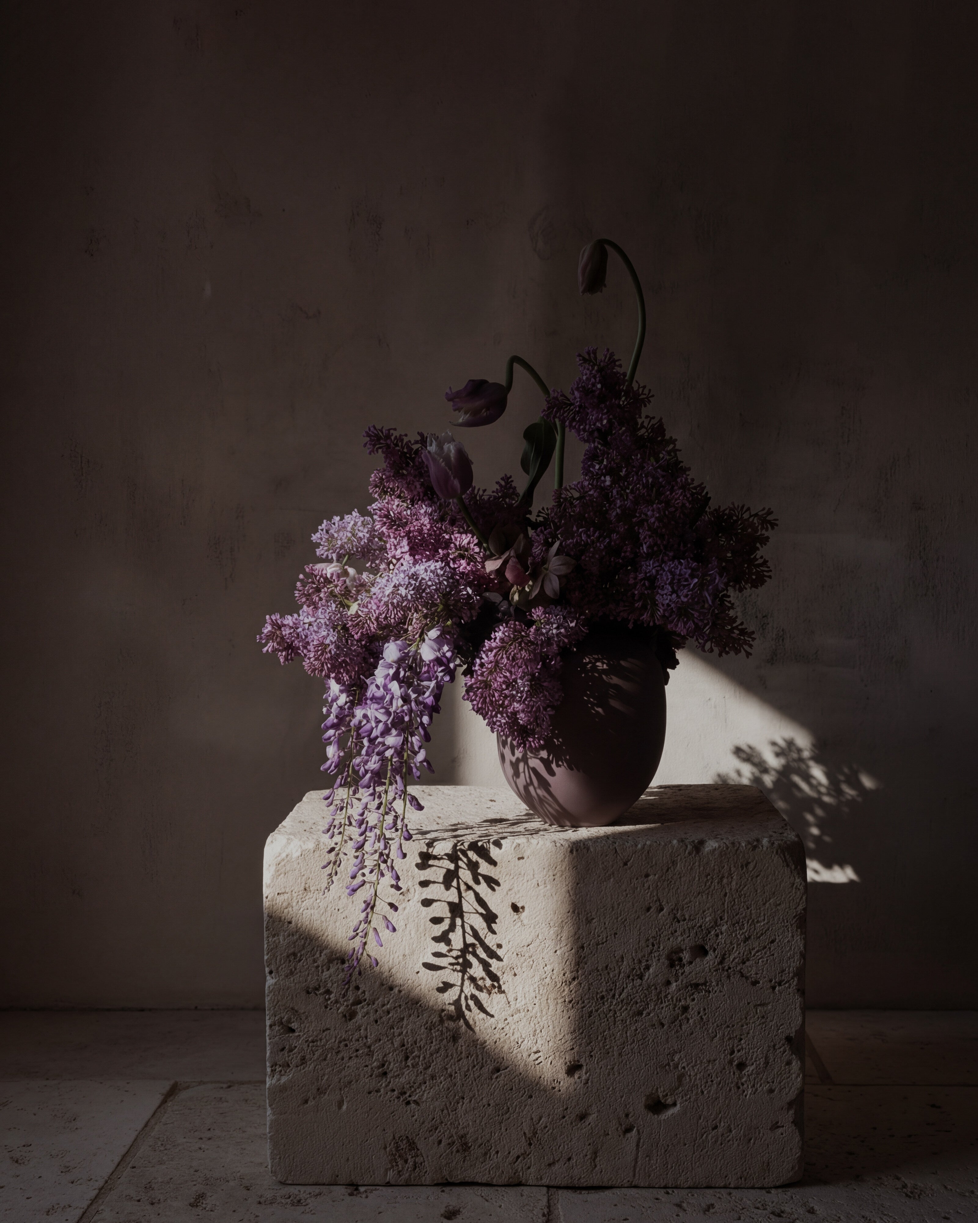 Sunao Vase, Mini - Chocolate Brown