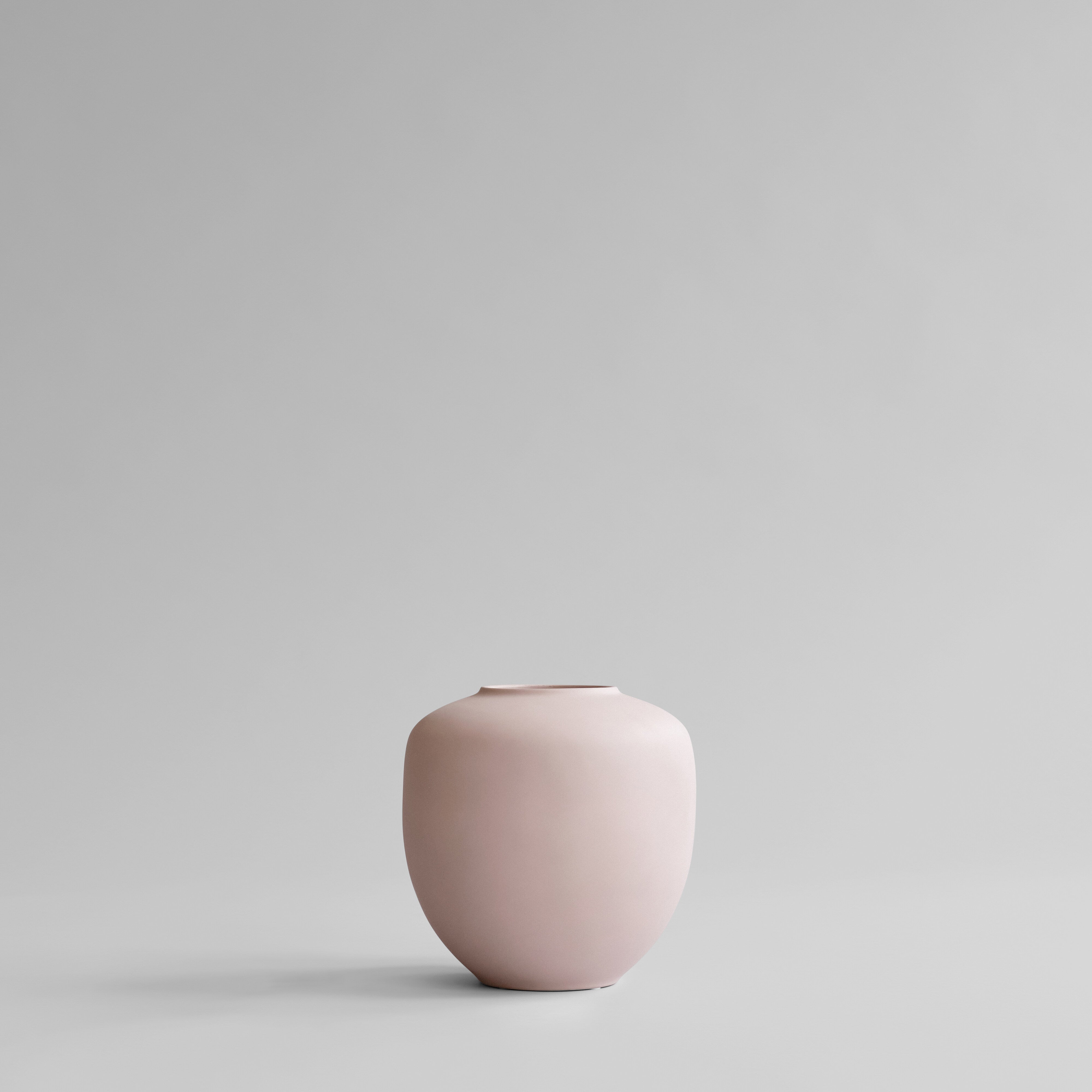 Sunao Vase, Medio - Rose