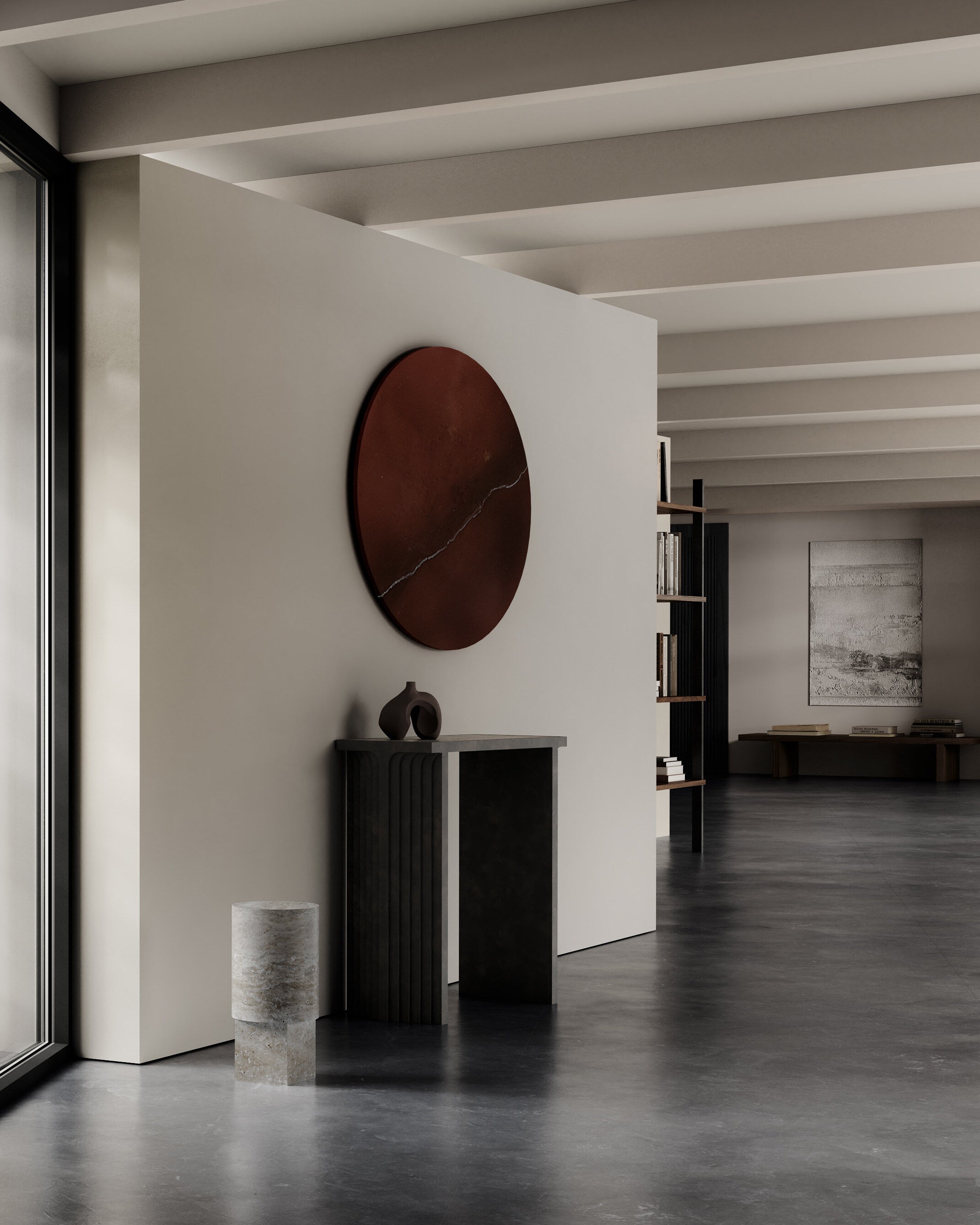 Ni Vase, Petit - Chocolate Brown