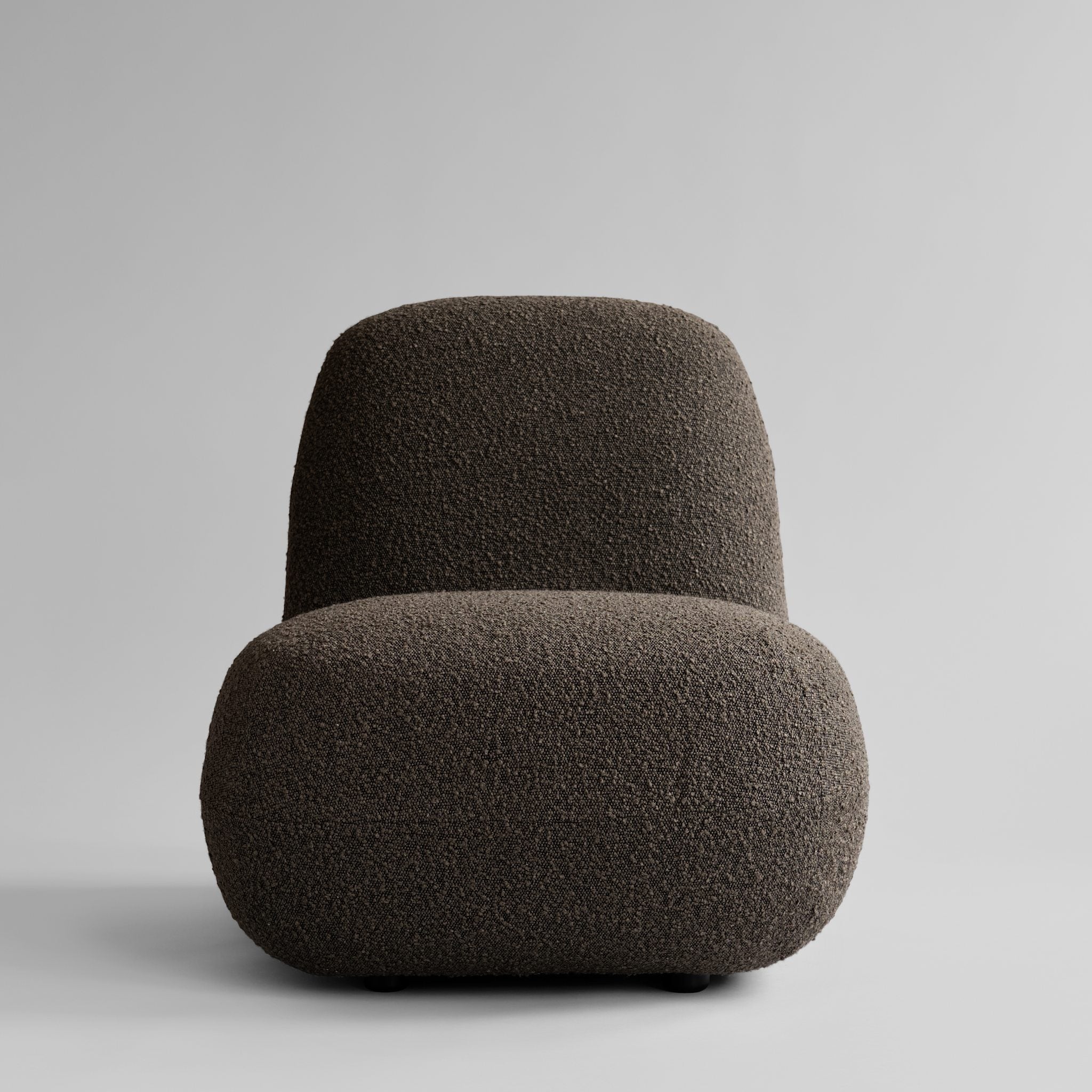 Toe Chair, Flat - Deep Taupe