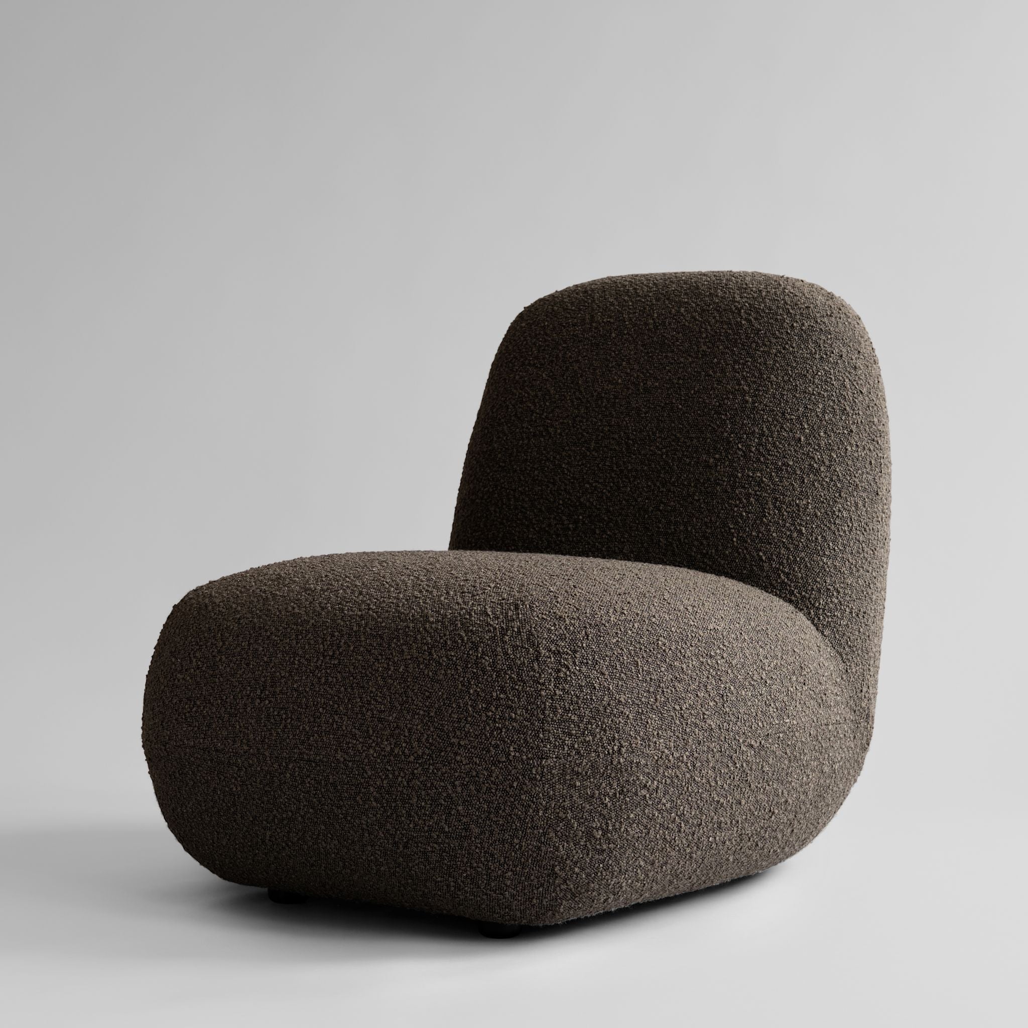 Toe Chair, Flat - Deep Taupe