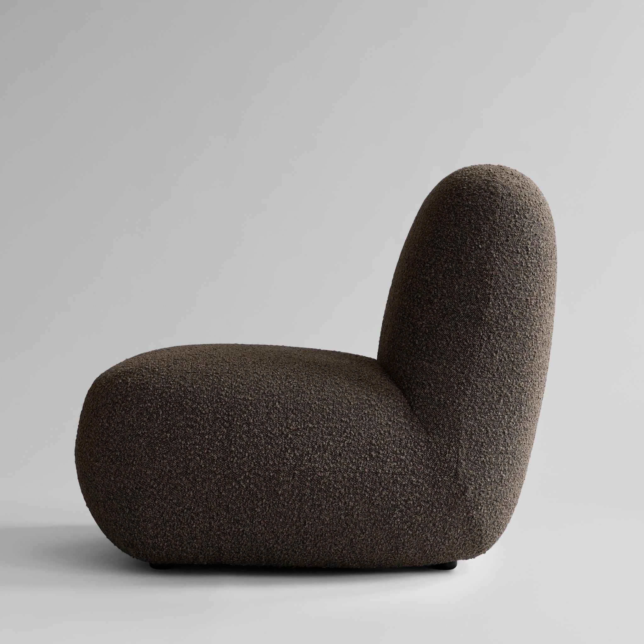 Toe Chair, Flat - Deep Taupe