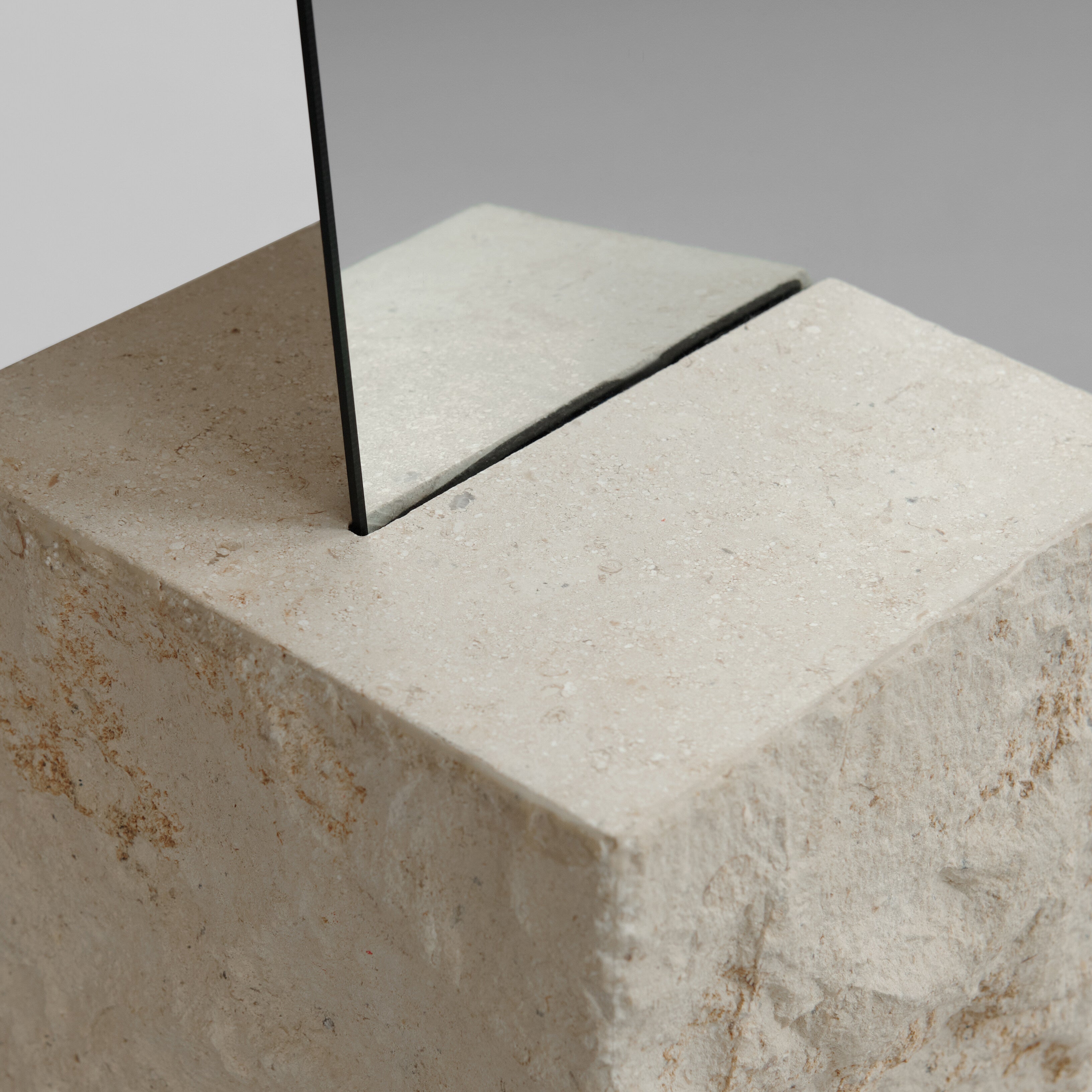 Kubis Mirror - Limestone
