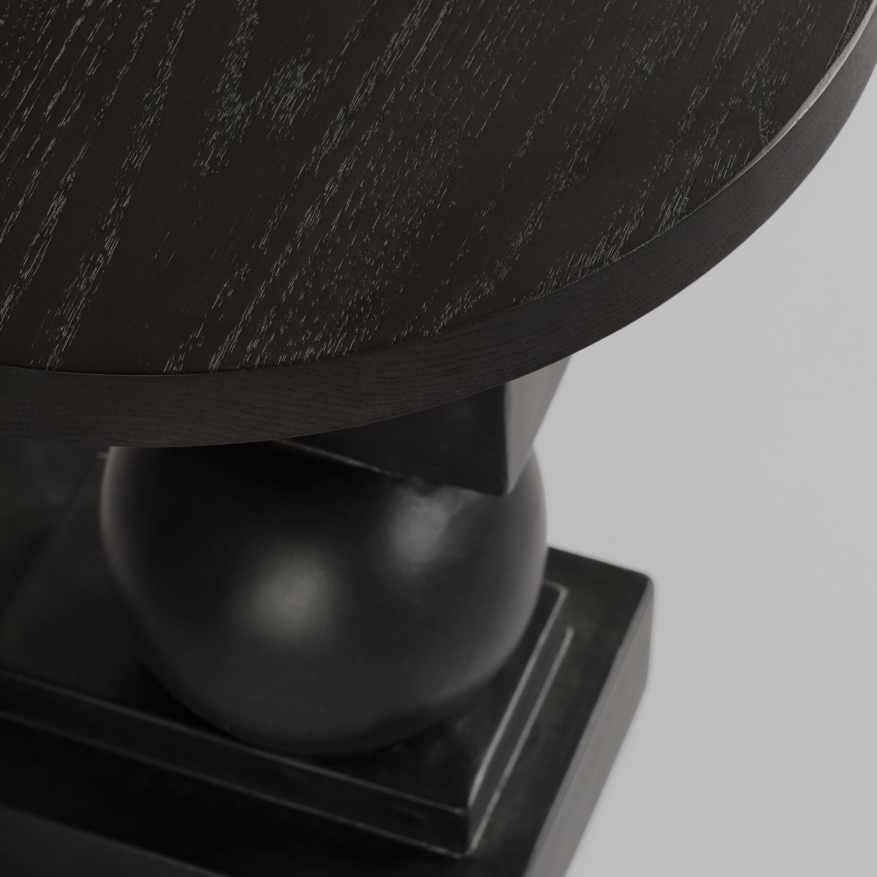 Artist Side Table - Coffee Black Oak