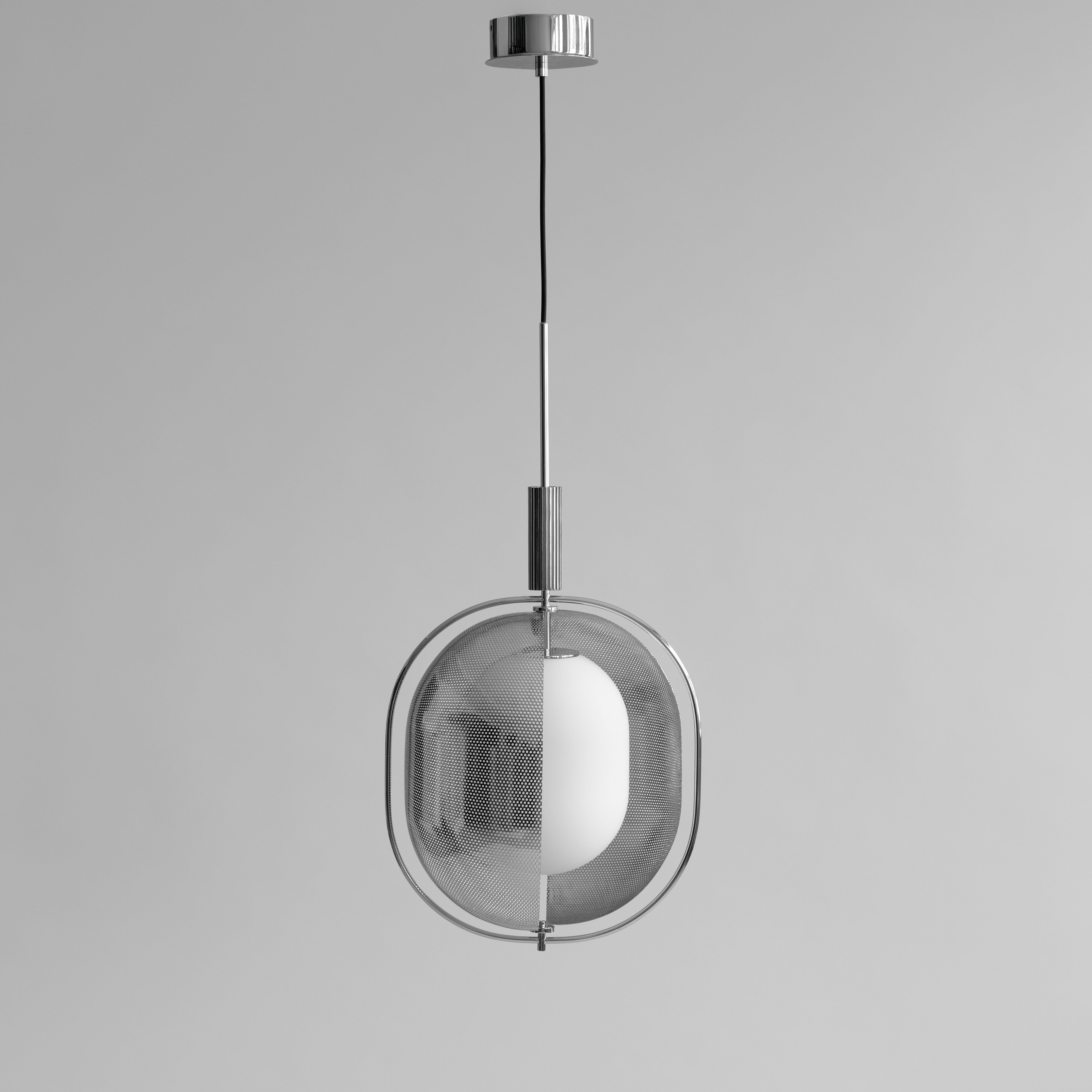 Pearl Pendant - Chrome