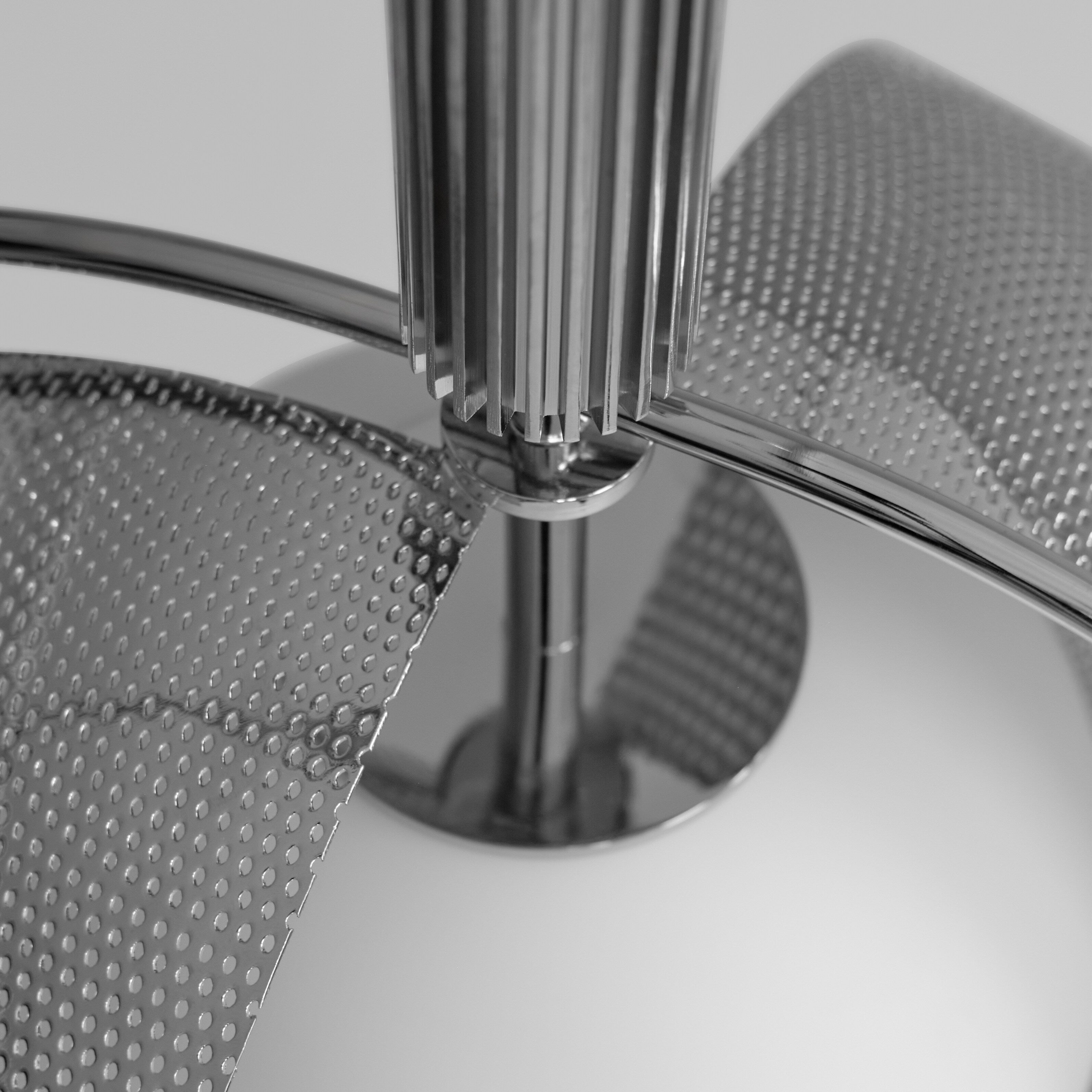 Pearl Pendant - Chrome