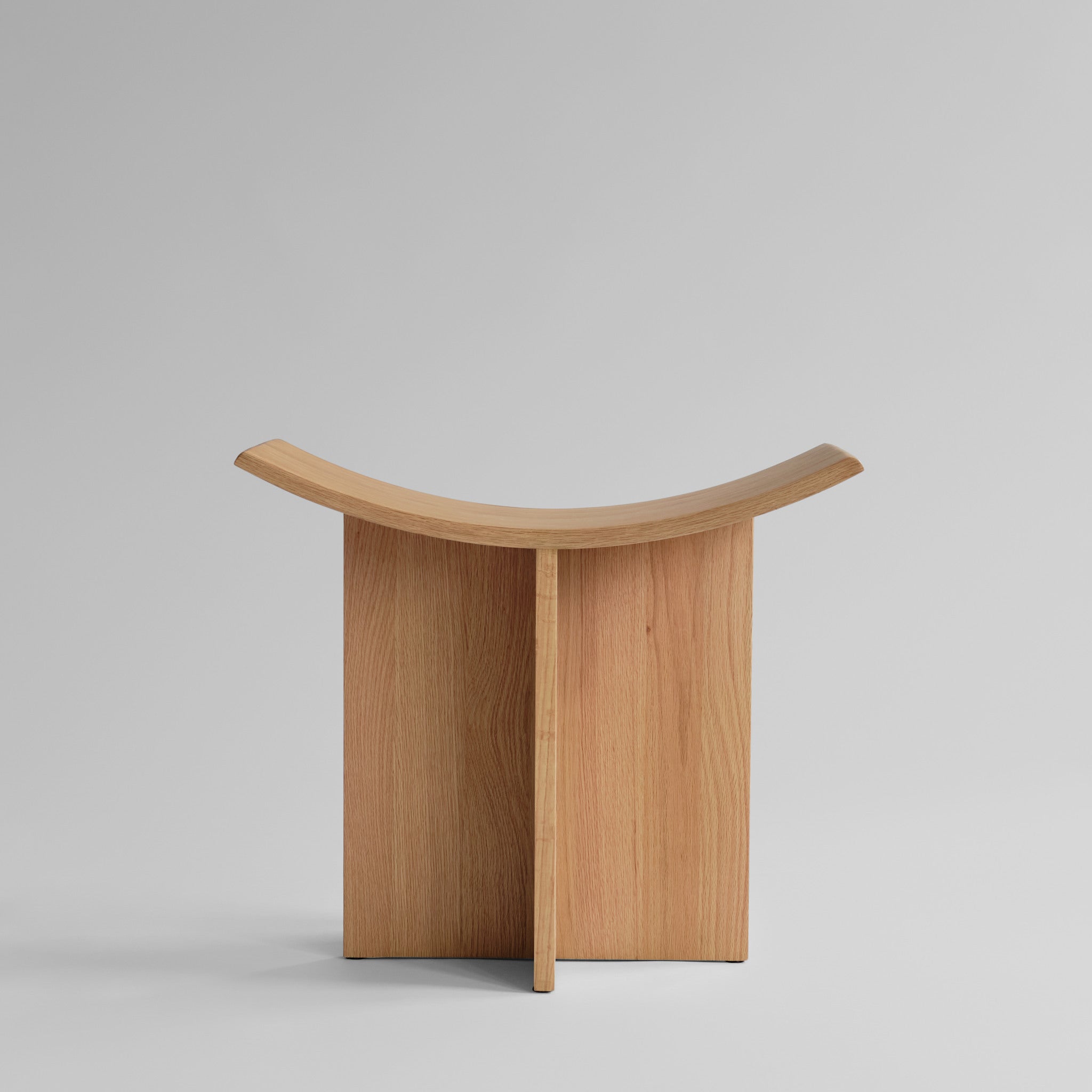 Brutus Stool - Natural Oak