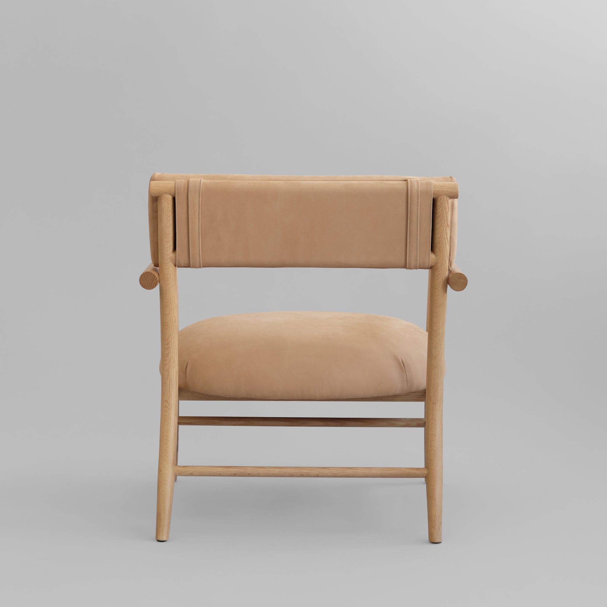Nama Lounge Chair - Natural Oak - Nubuck