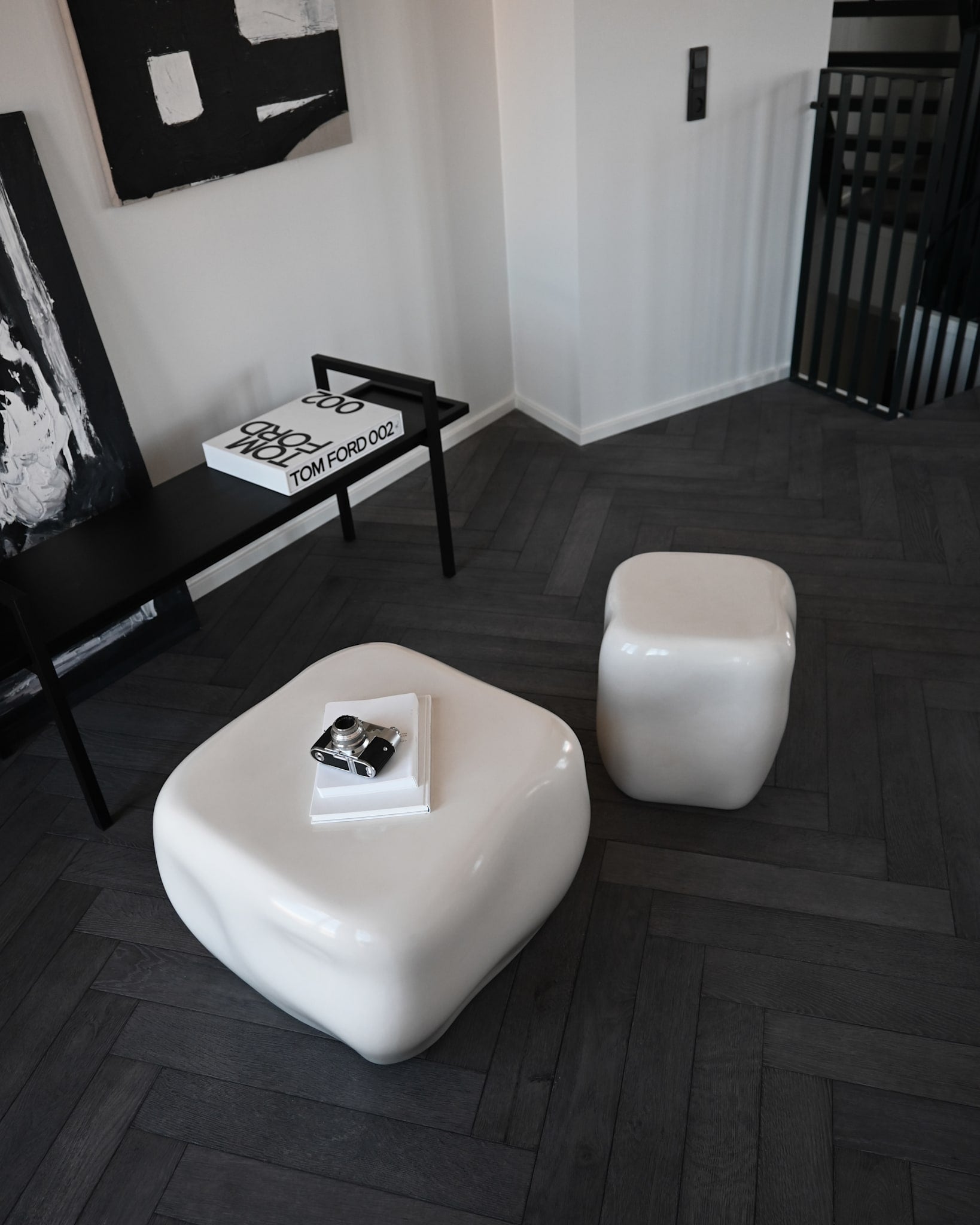 Ishi Coffee Table, Mini - High Glaze Birch