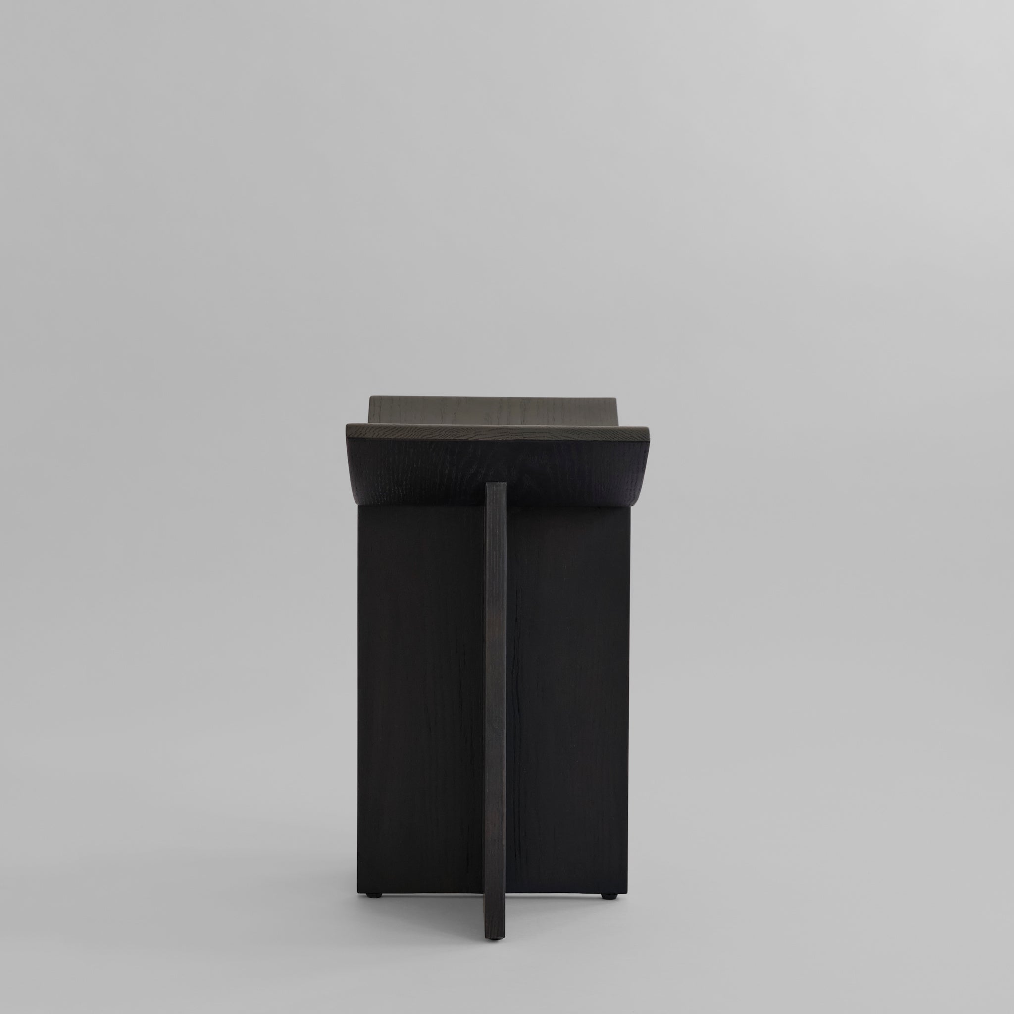 Brutus Stool - Coffee Black Oak