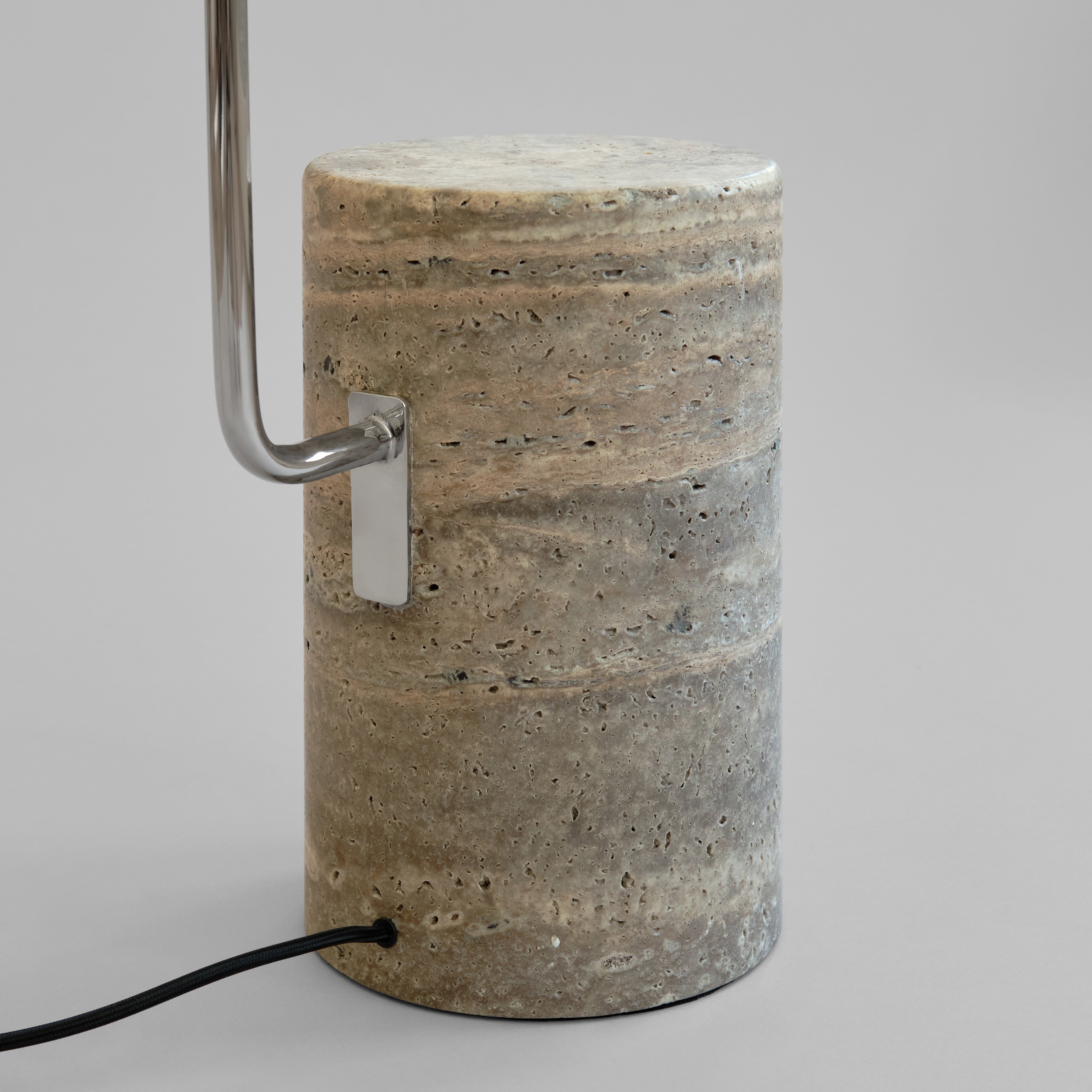 The Moon Floor Lamp - Chrome