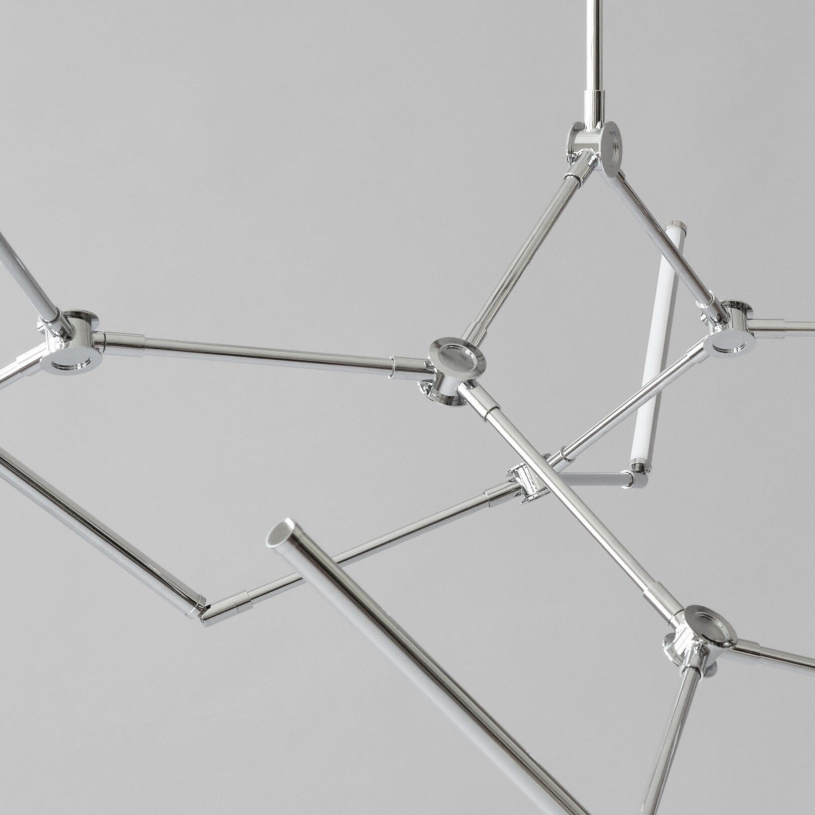 Stick Chandelier - Chrome