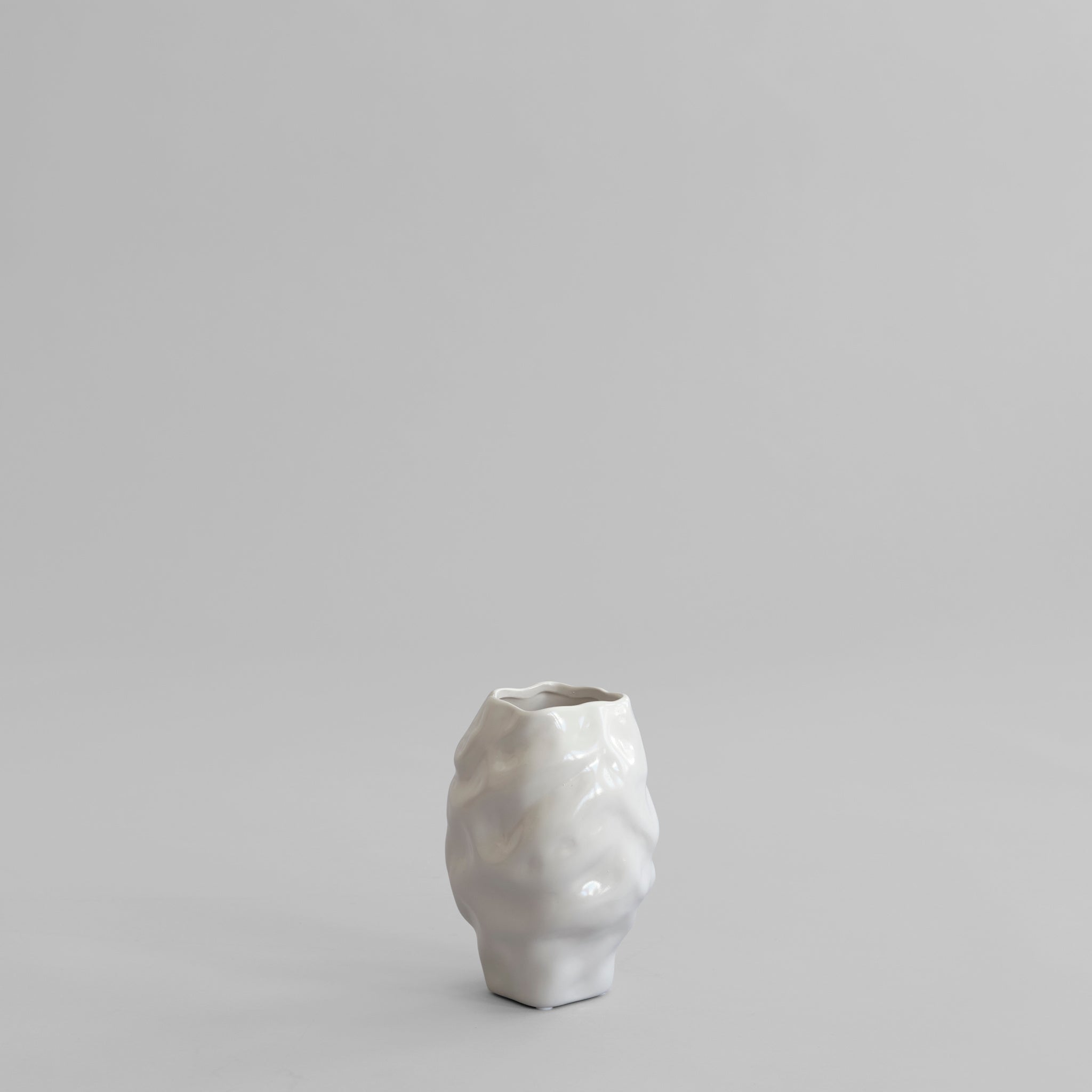 Katachi Vase, Mini - High Glaze Birch