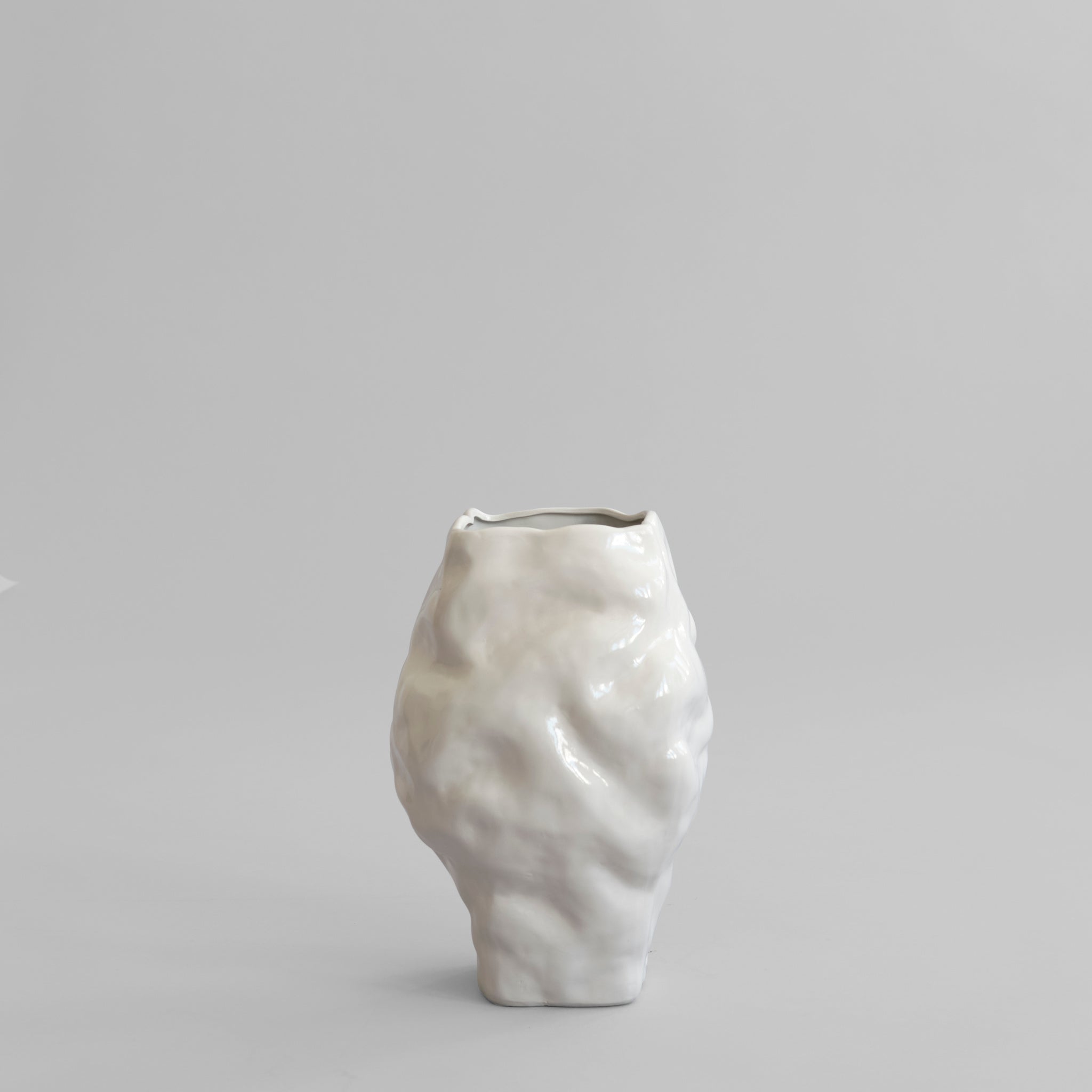 Katachi Vase, Medio - High Glaze Birch